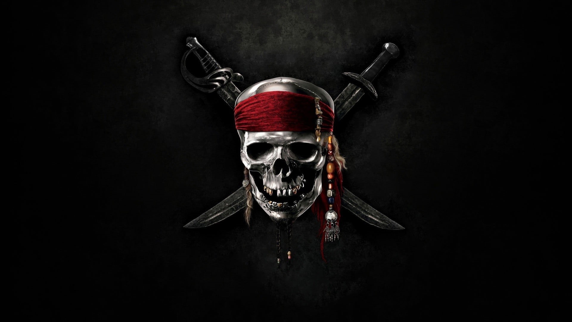 movies, 1080P, Pirates of the Caribbean: On Stranger Tides, celebration, bone, indoors, single object, Pirates of the Caribbean, looking at camera, pirate, HD Wallpaper