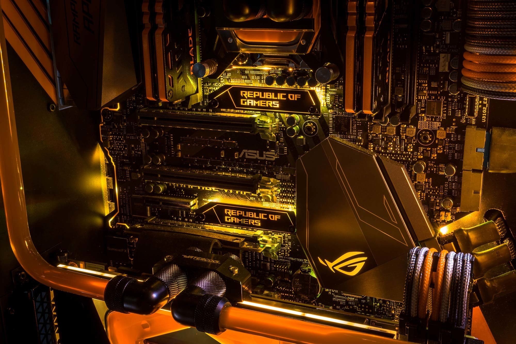 republic, rog, videogame, technics, gaming, 1080P, asus, technology, electronic, gamer, computer, HD Wallpaper