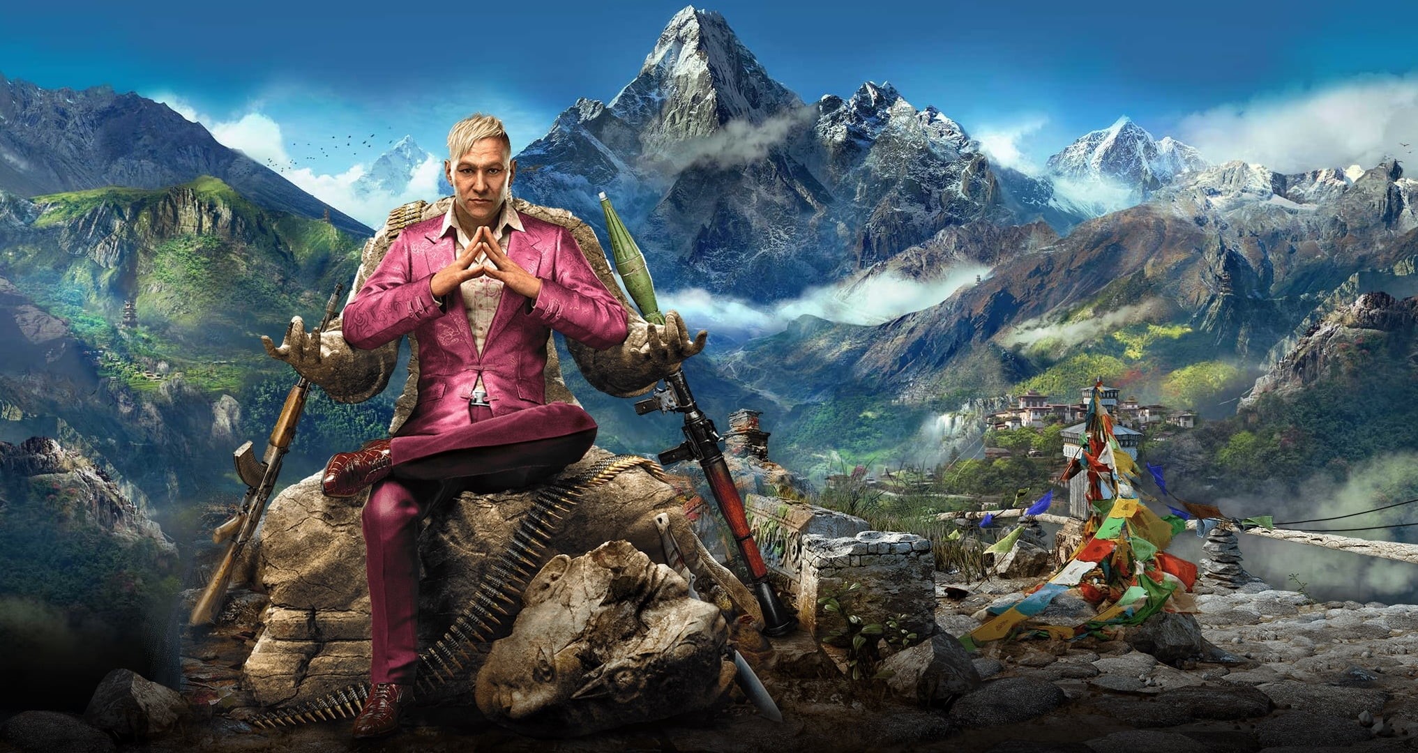 adult, 1080P, kirata, rock, ubisoft, himalayas, game, solid, men, sport, lifestyles, travel, mt. Everest, pagan min, land, scenics - nature, tourism, cry, HD Wallpaper