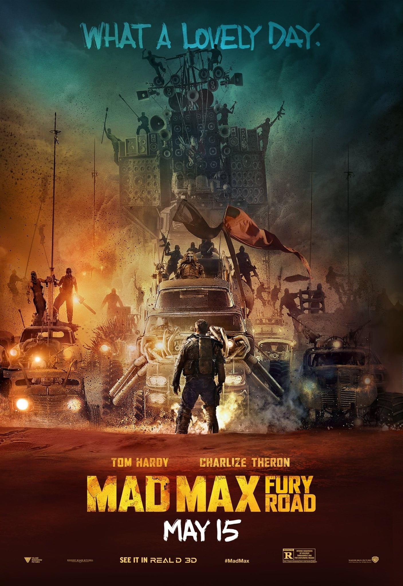 composite image, mad, road, nature, text, fury, conflict, transportation, western script, architecture, 1080P, nautical vessel, people, Mad Max: Fury Road, Phone HD Wallpaper