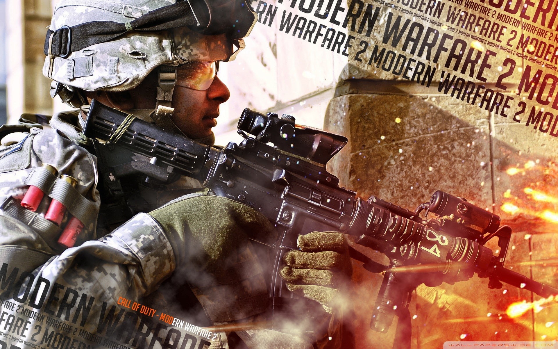 Call of Duty, video games, soldier, 1080P, weapon, Call of Duty Modern Warfare 2, HD Wallpaper