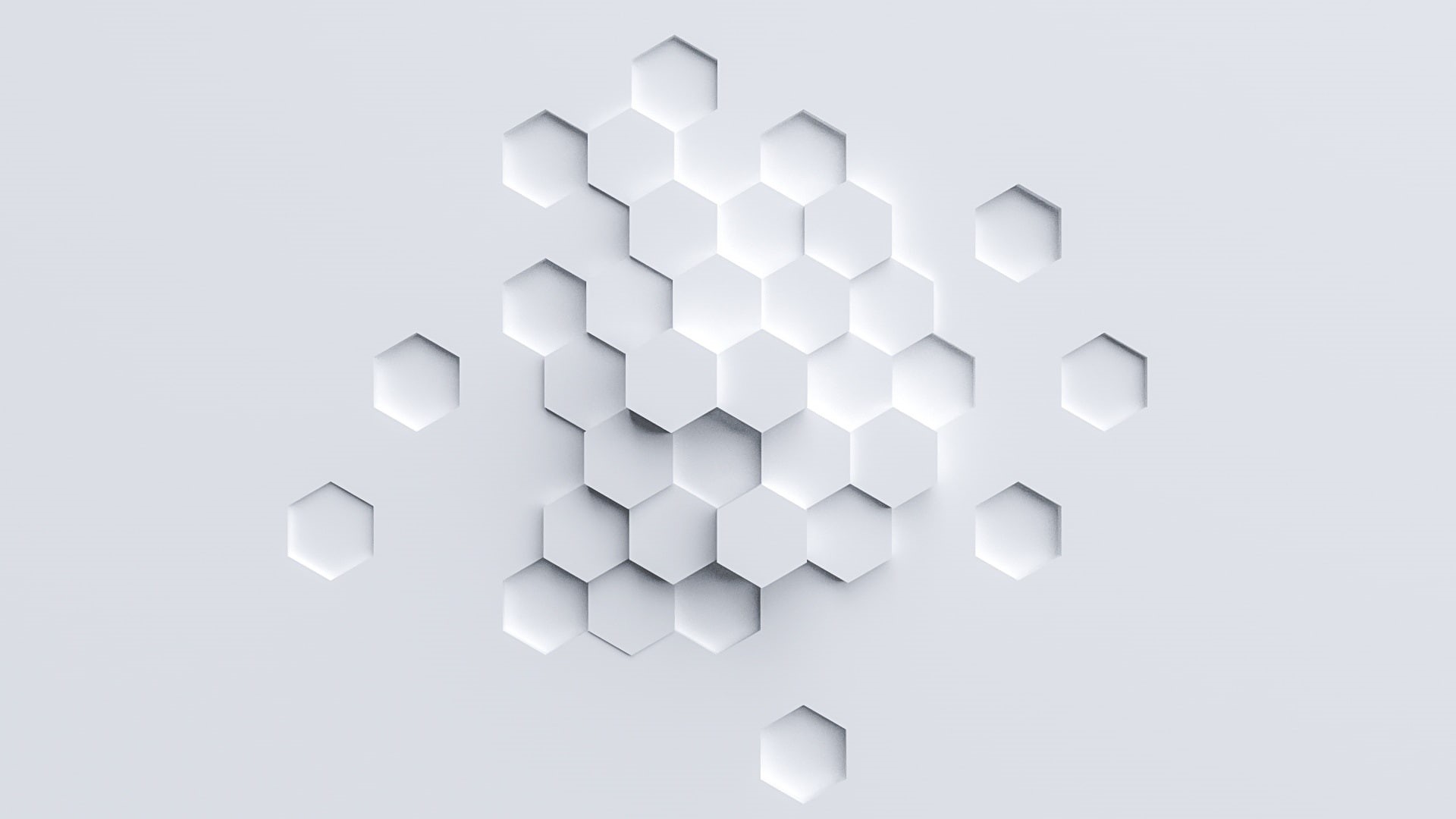 minimalism, hexagon, art, water, simple, px, Abstract, nature, x, 1080P, hd, 1920x1080 px, HD Wallpaper