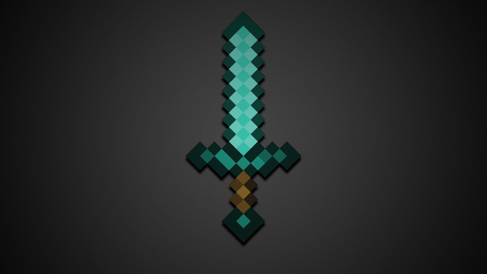 video, dark, abstract, 1080P, video games, minecraft, games, HD Wallpaper