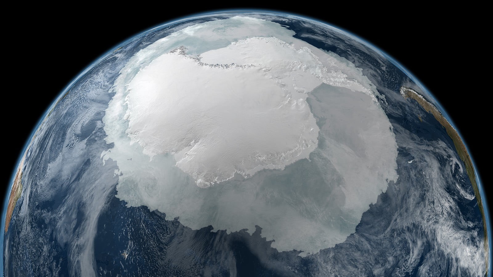 planet earth, black background, geometric shape, circle, nature, Antarctica, planet, scenics - nature, sky, 720P, satellite view, cold temperature, beauty in nature, HD Wallpaper