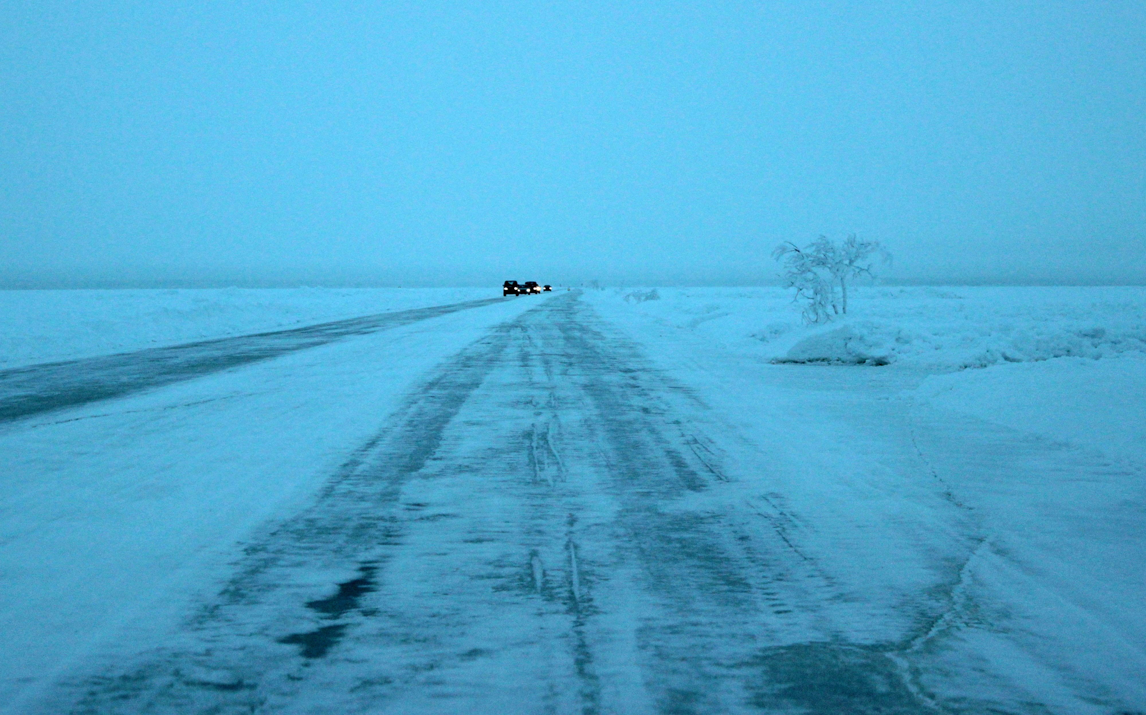 mode of transportation, transportation, photos, land vehicle, landscape, land, ice, road, frost, the way forward, nature, scenics, outdoors, Hailuoto, road between, HD Wallpaper