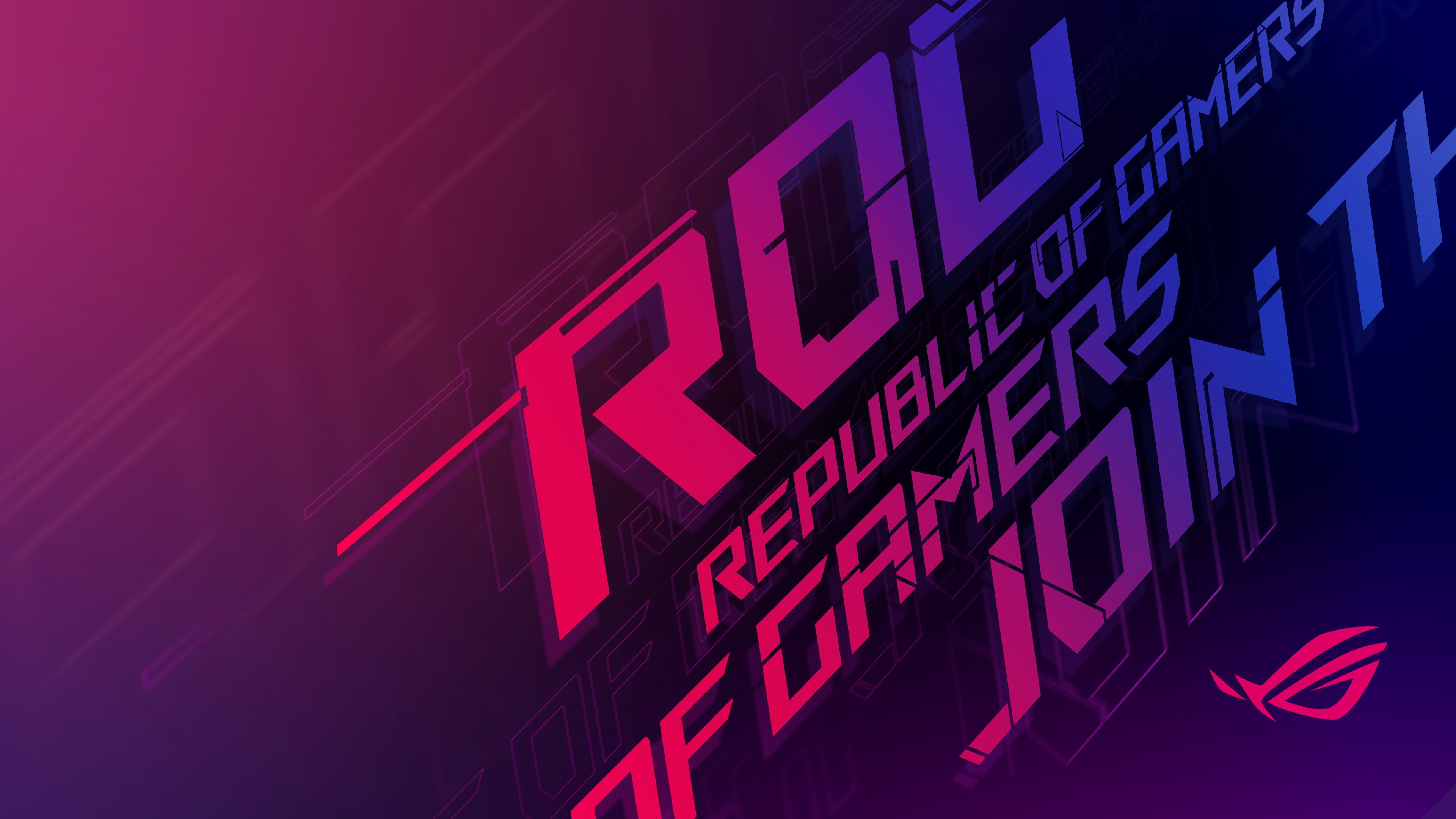 Republic of Gamers, colorful, 4K, gaming laptop, Game Graphics, Gamer, HD Wallpaper
