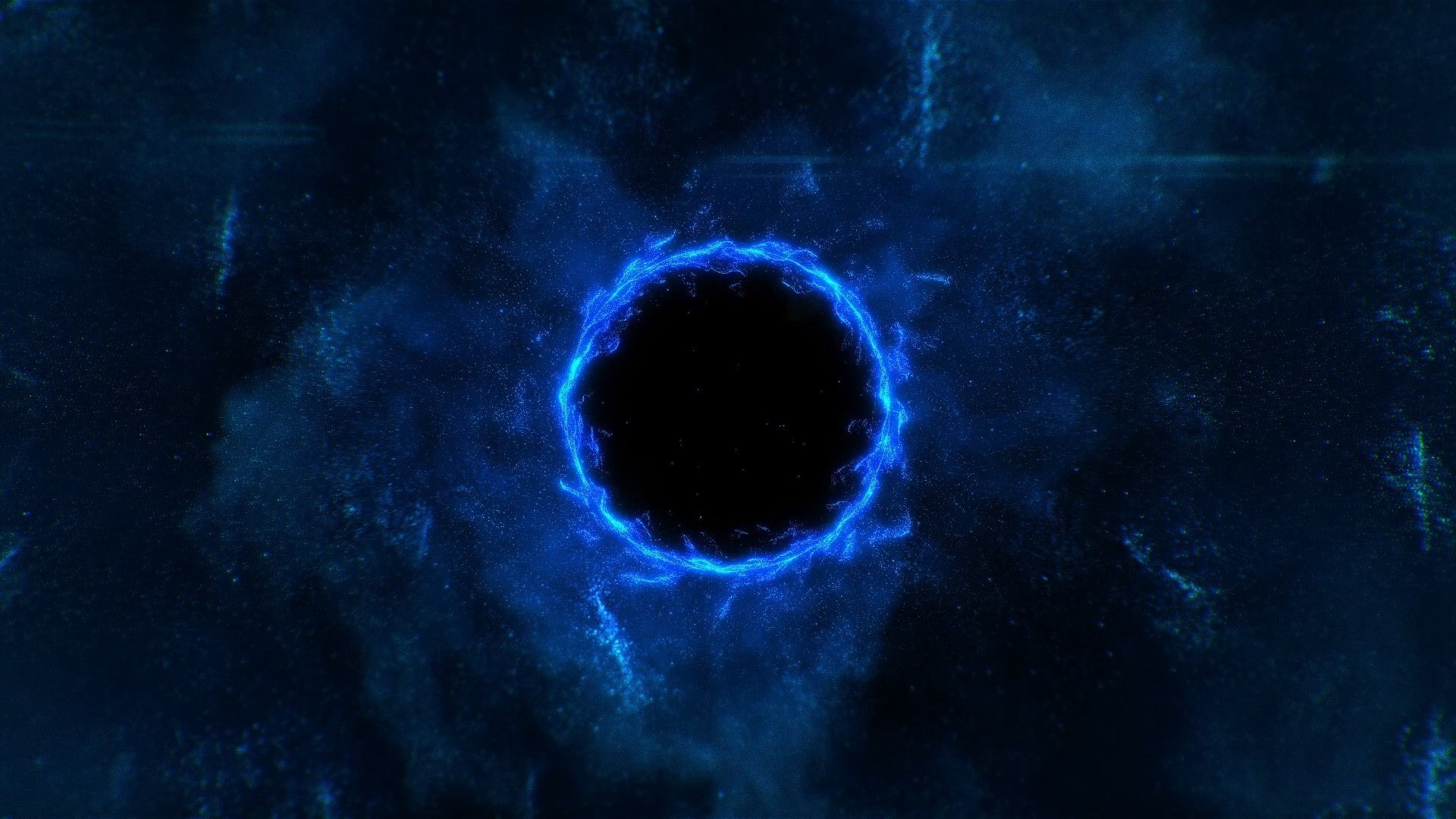 holes, 1080P, black, space, black holes, blue, HD Wallpaper