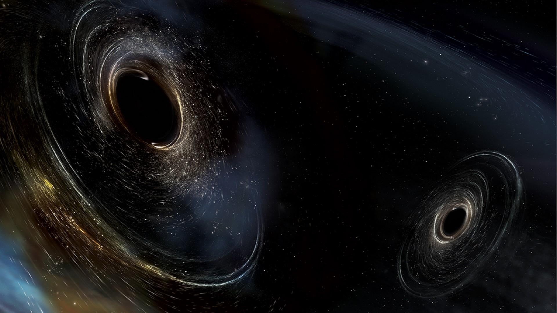 eyeball, night, animal eye, animal, sea life, astronomy, 1080P, fish, outdoors, black hole pair, close-up, animal themes, digital composite, vertebrate, HD Wallpaper