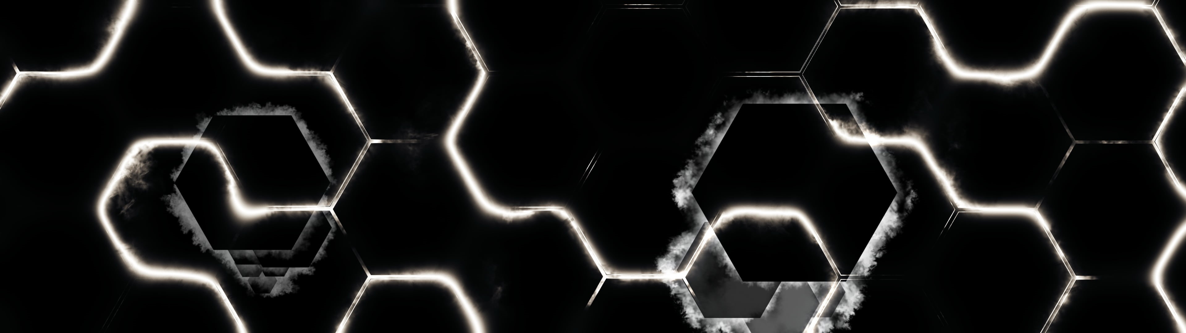 refreshment, dark, concepts, man made, illustration, hexagon, design, graph, computer Graphic, technology, light - Natural Phenomenon, glowing, HD Wallpaper