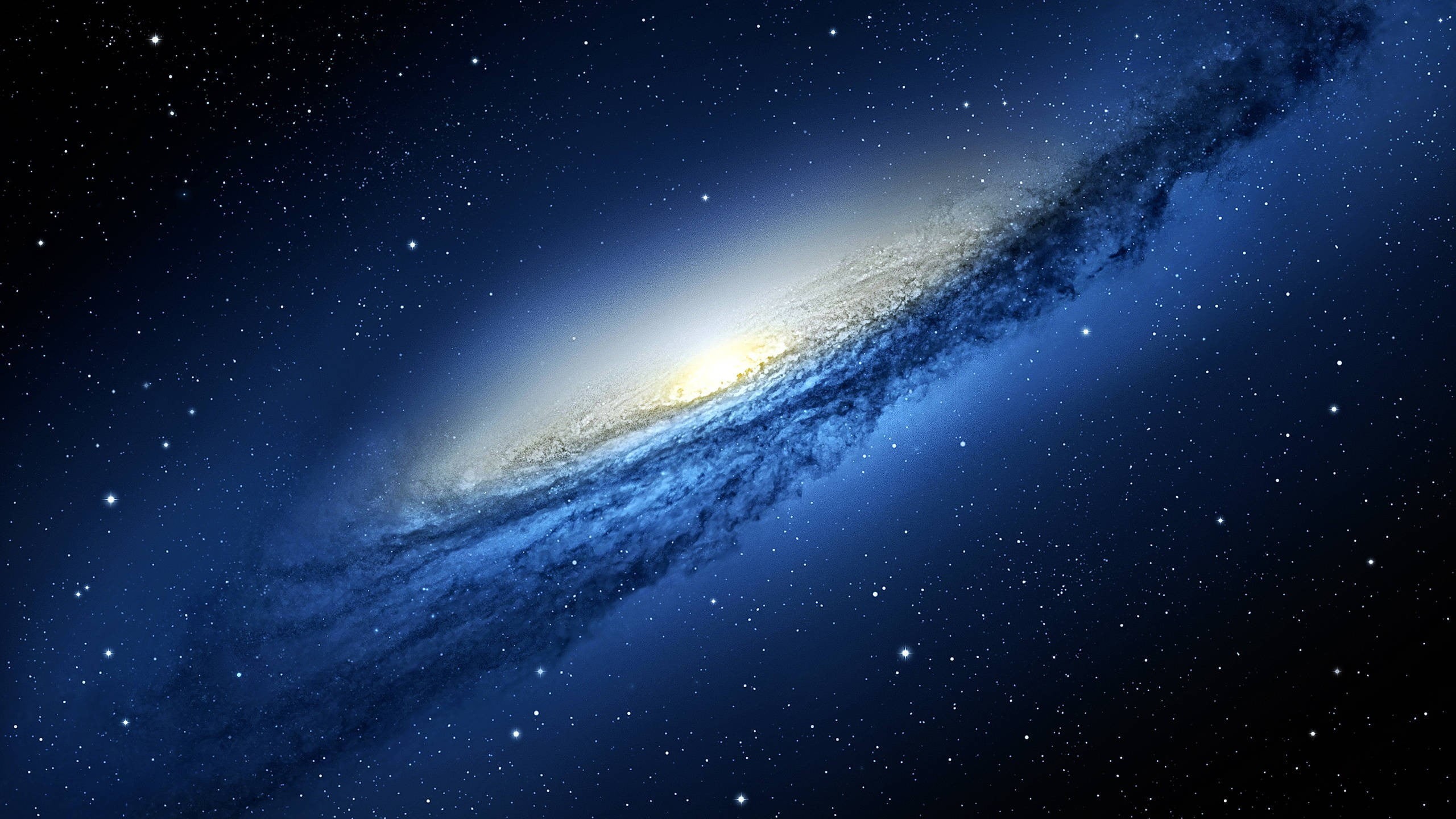 environment, futuristic, space art, science, 2K, star field, beauty in nature, NGC 3190, dark, astronomy, blue, milky way, sky, digital, orbiting, planet - space, HD Wallpaper