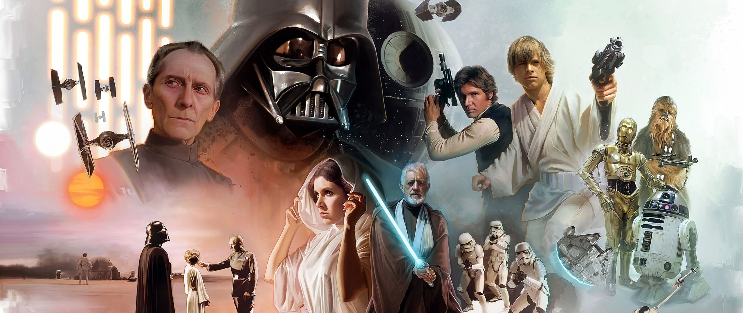 ultrawide, 2K, Star Wars, HD Wallpaper