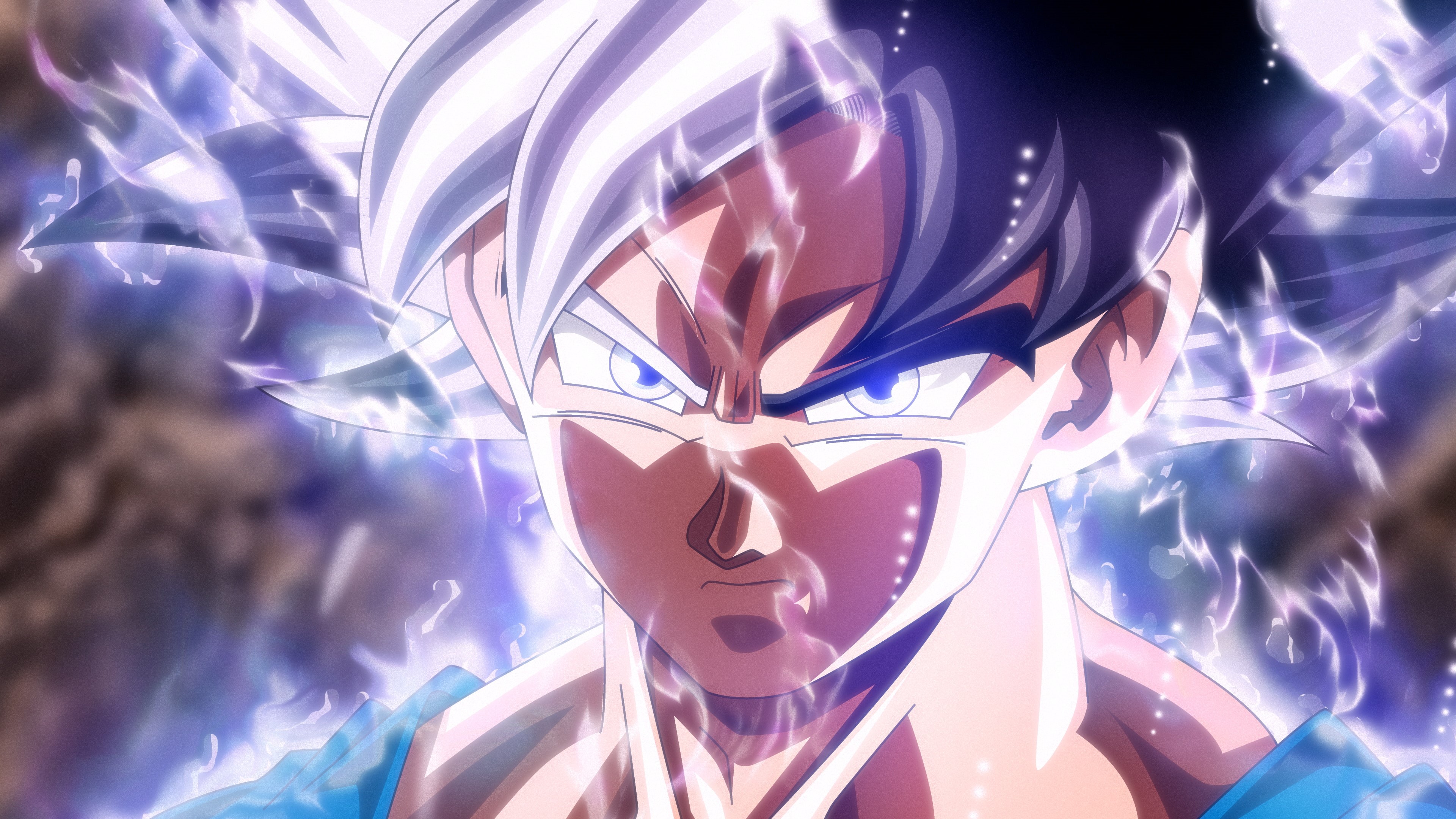 Ultra Instinct Goku, 4K, 4K, Dragon Ball Super, HD Wallpaper