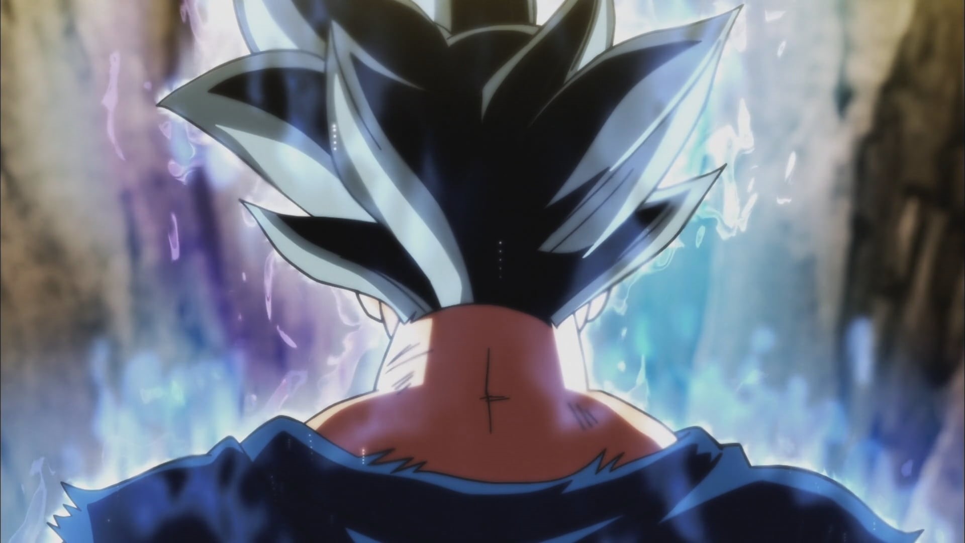 headshot, DBS, women, goku, transparent, close-up, Dragon Ball, real people, 1080P, leisure activity, reflection, ultra, representation, son, human body part, HD Wallpaper