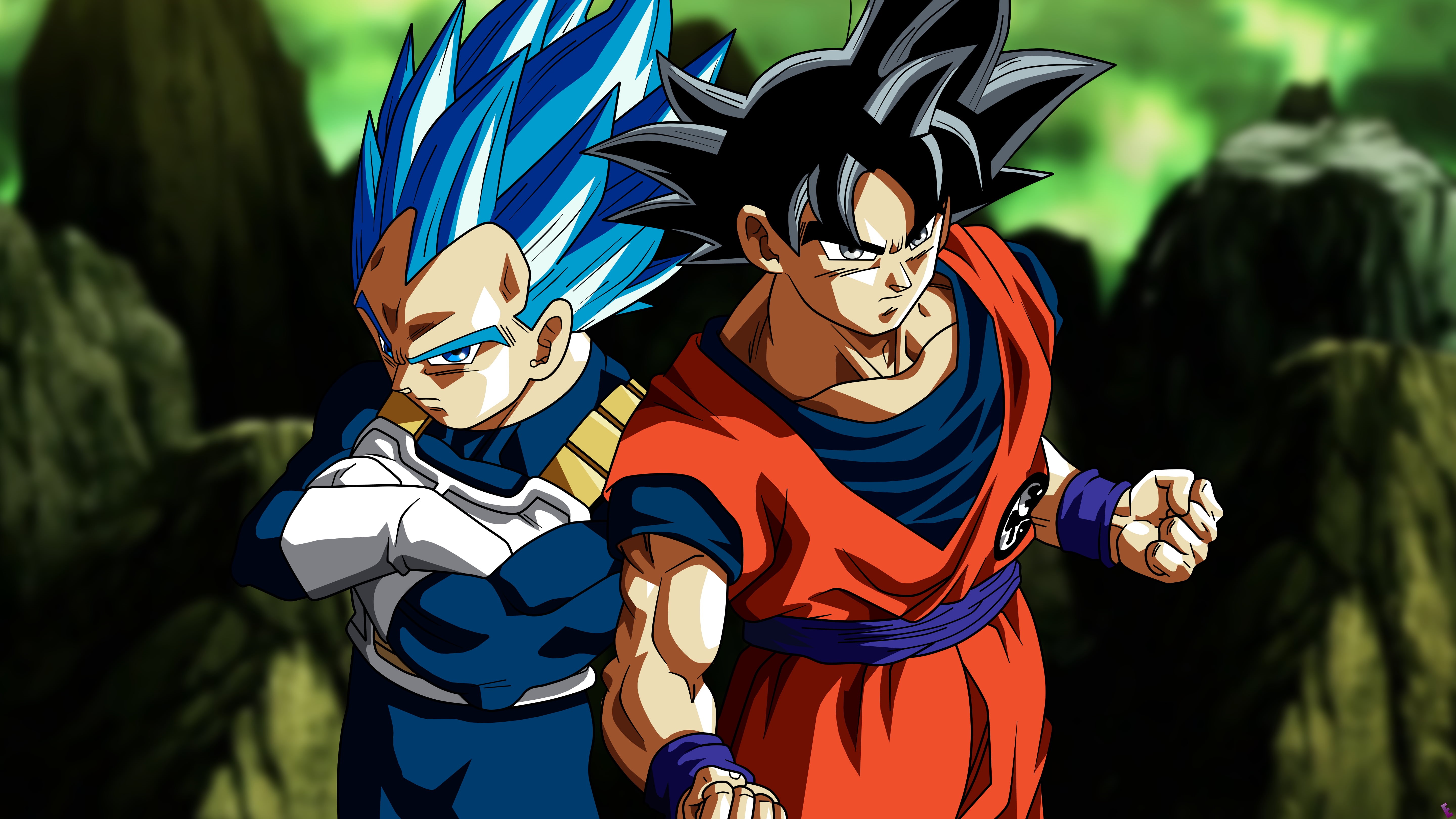 Vegeta, sculpture, mask - disguise, outdoors, creativity, mask, nature, focus on foreground, people, Dragon Ball Super, sunlight, 5K, Super Saiyan Blue, HD Wallpaper