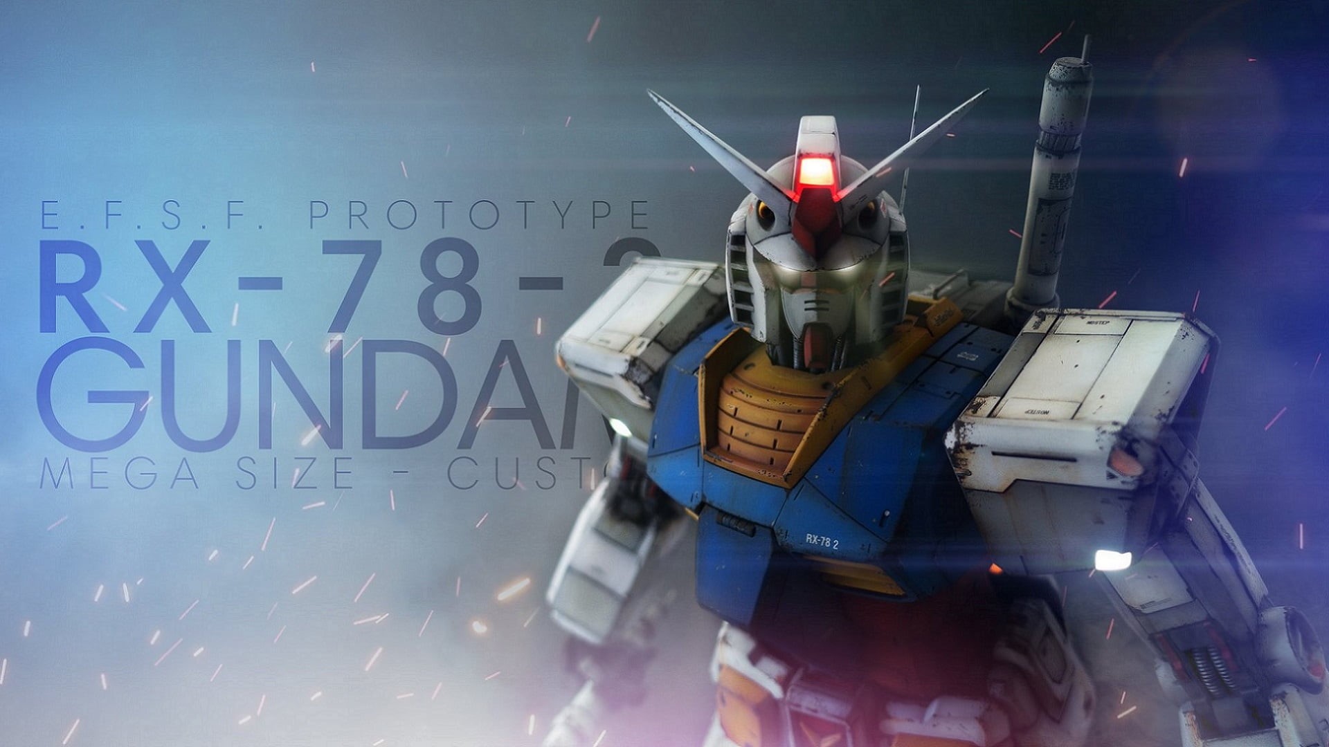 Mobile Suit Gundam, Gundam, photo manipulation, Gunpla, science fiction, futuristic, anime, Mobile Suit, RX-78 Gundam, photography, 1080P, robot, mech, HD Wallpaper