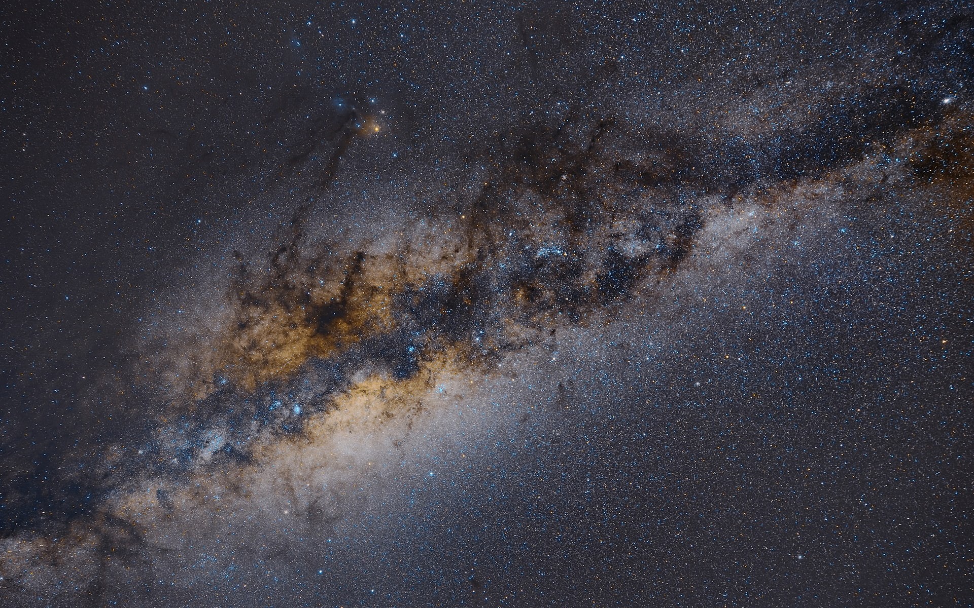 milky, 1080P, hd, galaxy, way, space, stars, HD Wallpaper