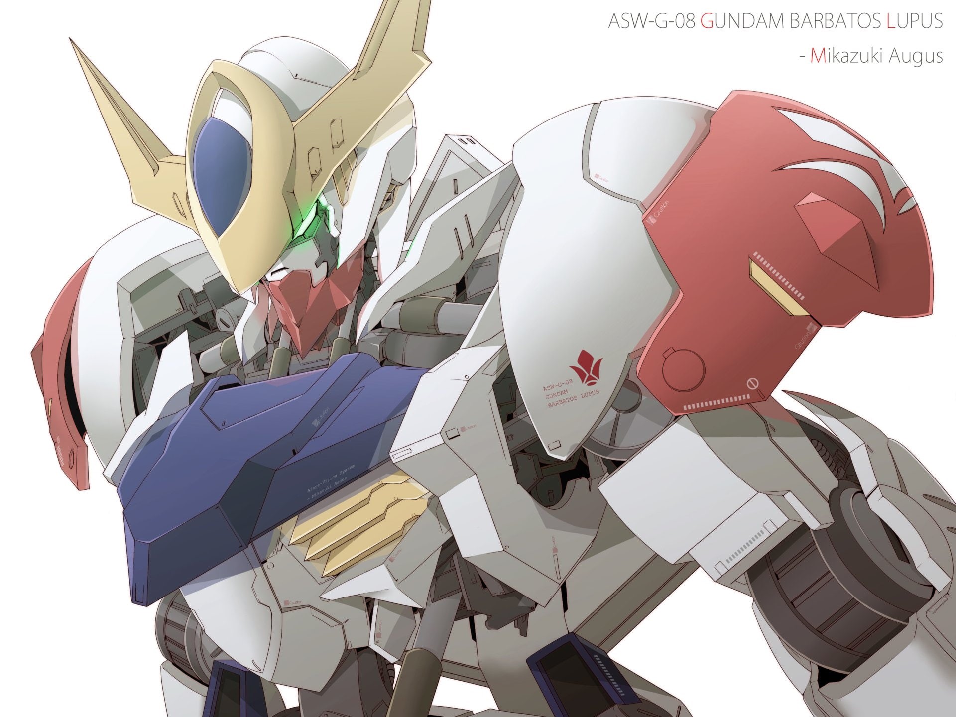 Mobile Suit Gundam: Iron-Blooded Orphans, Anime, ASW-G-08 Gundam Barbatos Lupus, 1080P, HD Wallpaper