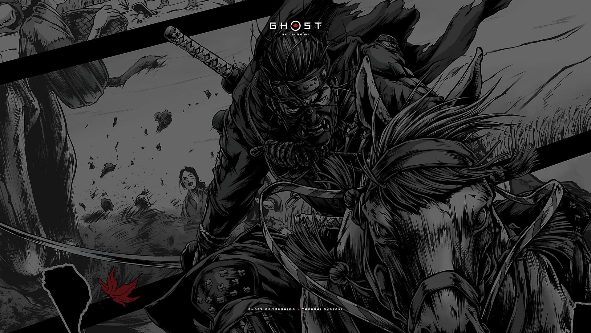samurai, 720P, Ghost of Tsushima, HD Wallpaper