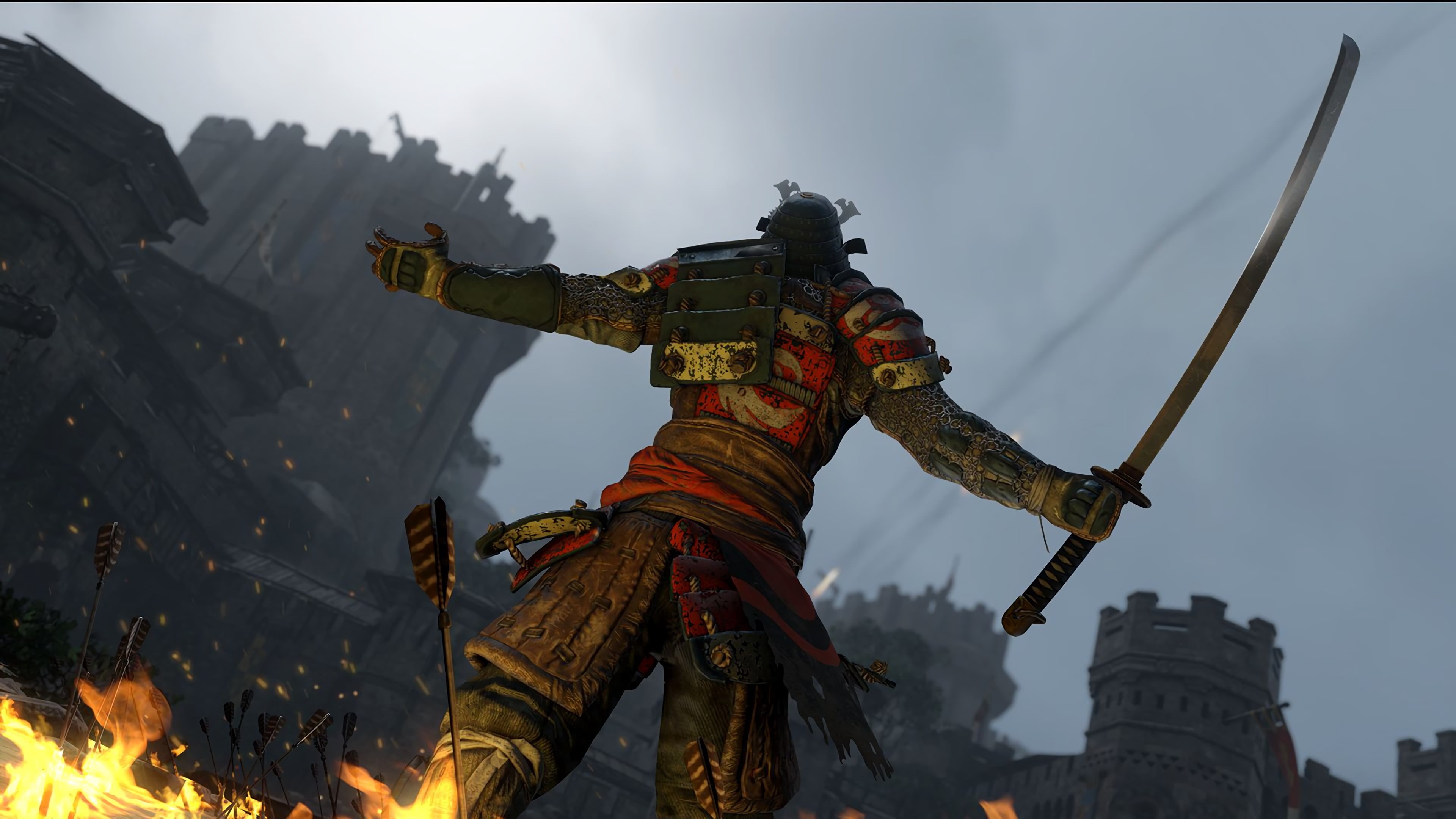 art and craft, human representation, sculpture, For Honor, spirituality, holding, looking into the distance, representation, samurai, no people, creativity, HD Wallpaper