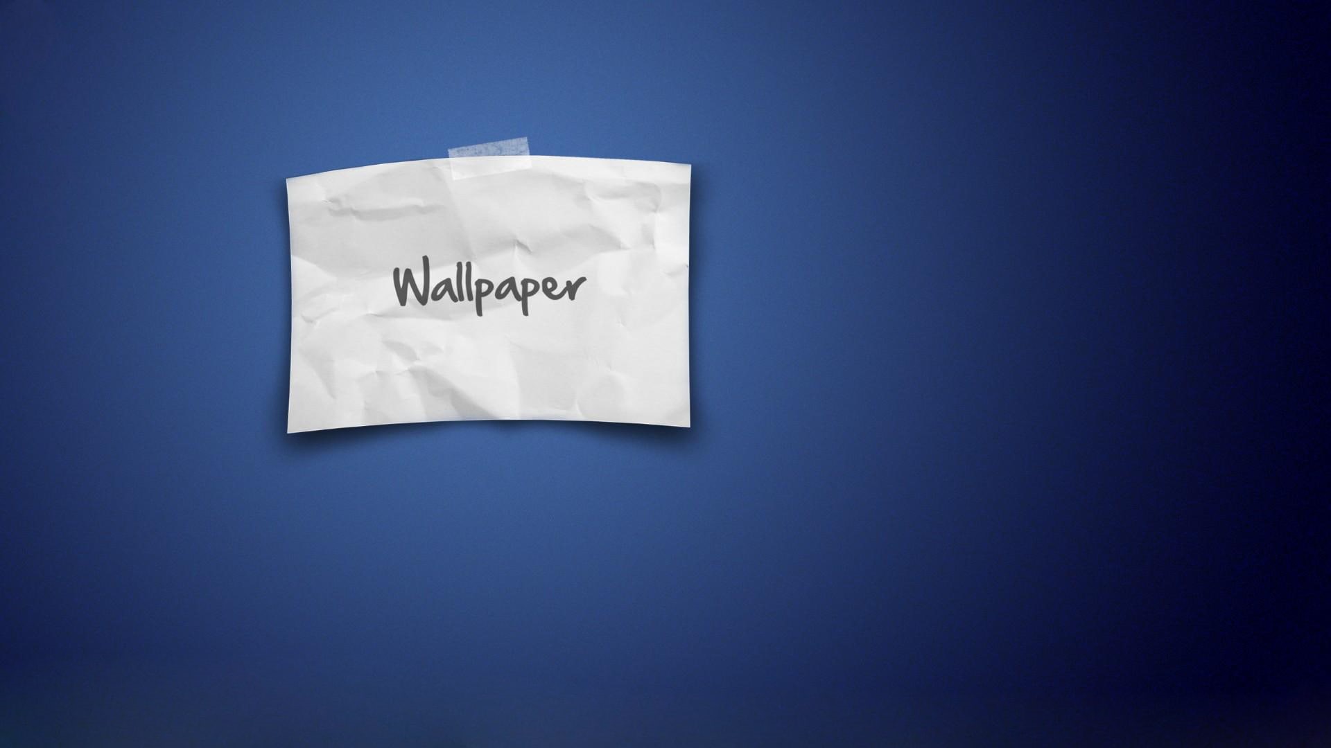 textile, clean, white, text, crumpled, communication, single object, blue, crumpled paper, close-up, western script, sticky, digital art, 1080P, message, HD Wallpaper