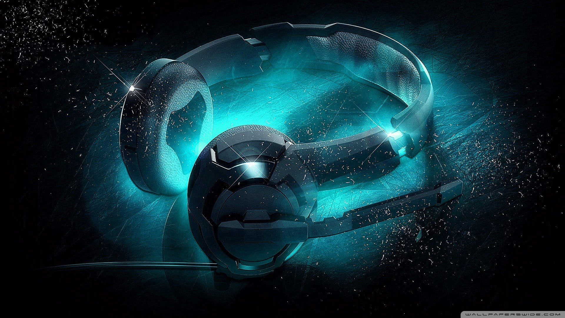 swimming, sea life, headphones, nature, headset, underwater, underwater diving, black background, sea, communication, aquatic sport, lighting equipment, HD Wallpaper