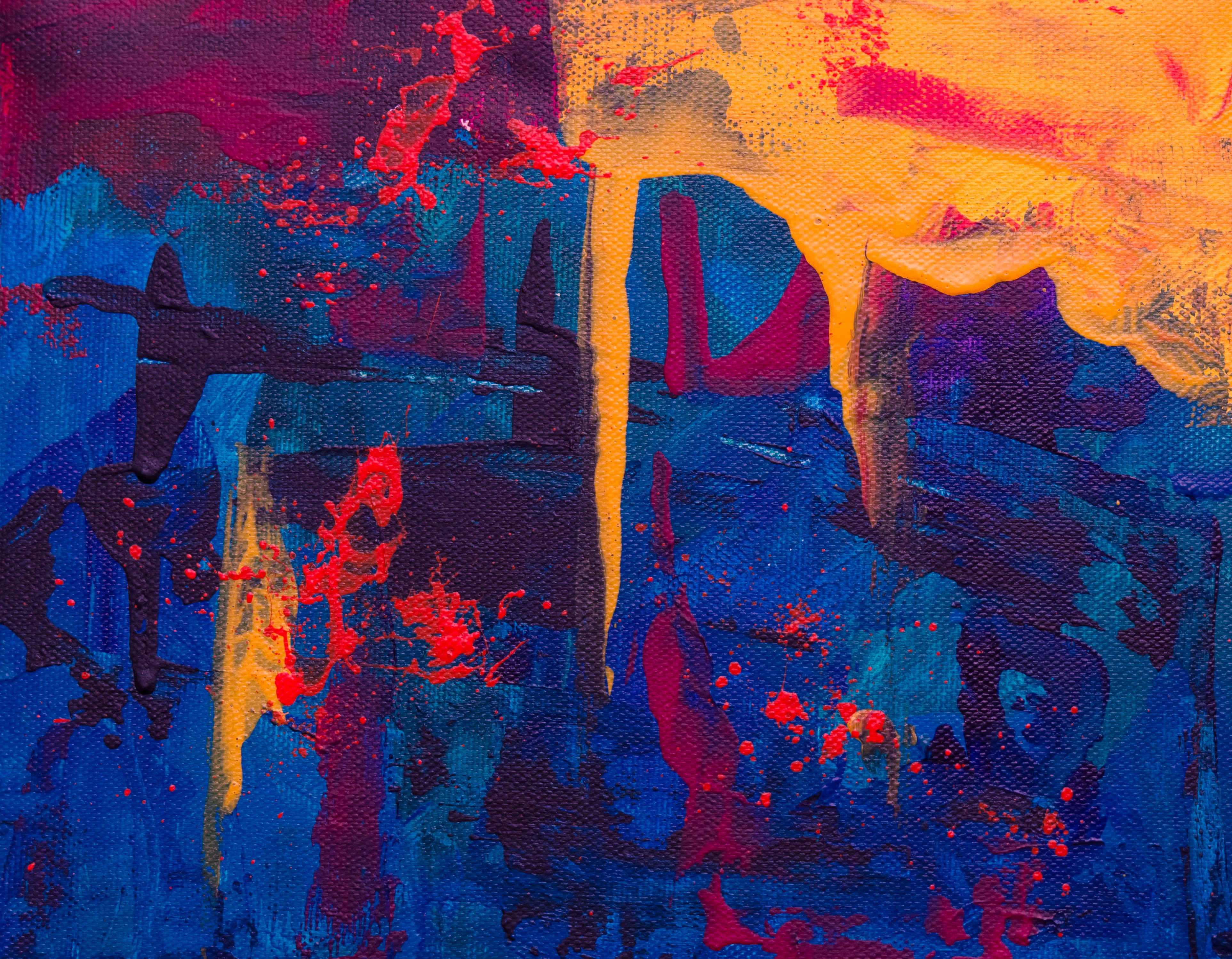 creative, full frame, texture, abstract painting, paint, architecture, textured, color, colorful, art and craft, acrylic painting, creativity, vibrant color, HD Wallpaper
