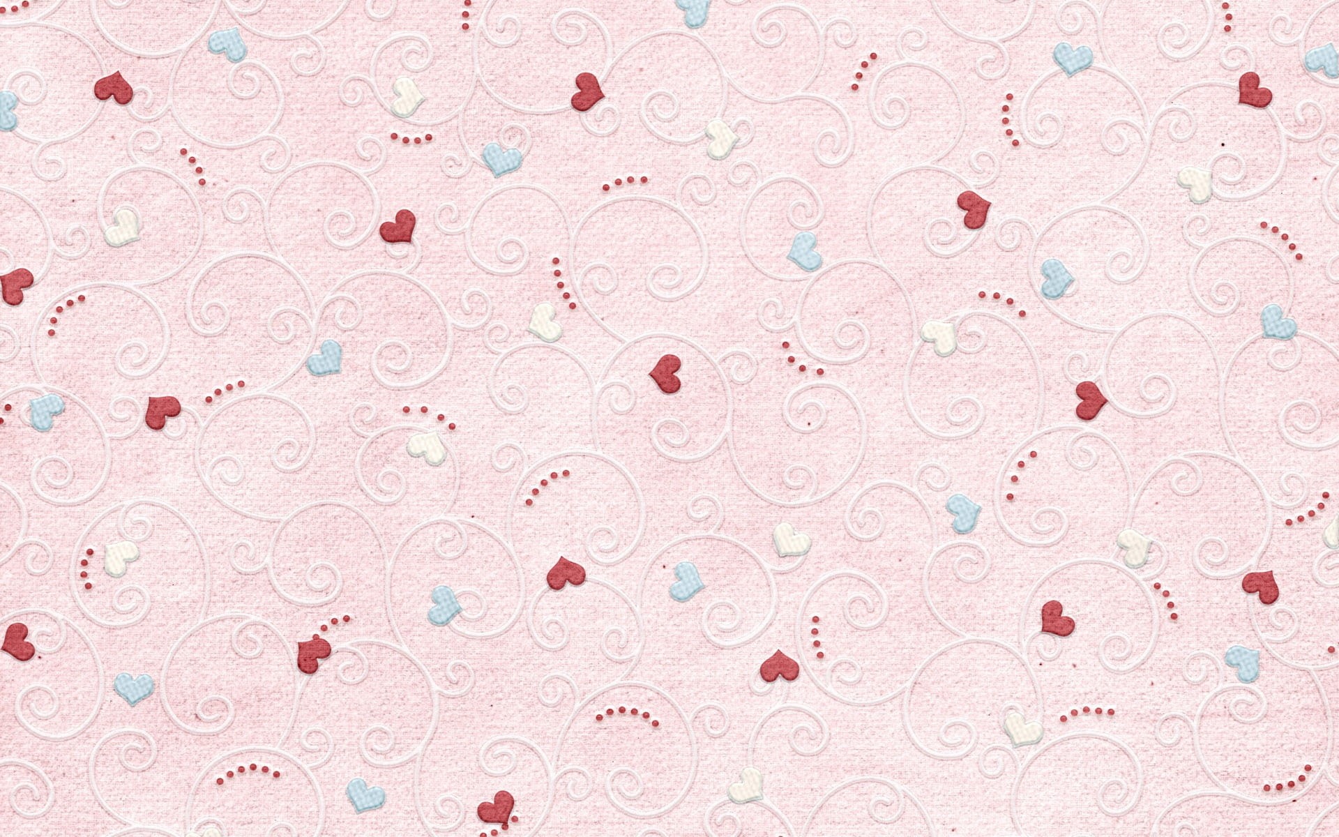red, spotted, 1080P, white color, no people, large group of objects, pink, background, heart, close-up, texture, art and craft, decor, computer Graphic, HD Wallpaper