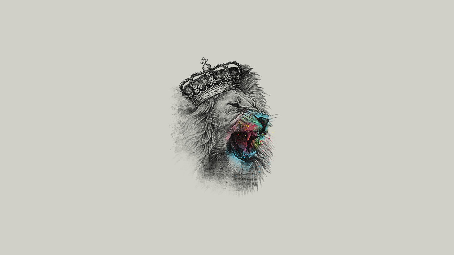 mouth open, animal, feline, cat, human Face, backgrounds, studio shot, celebration, cut out, mouth, sketch, lion - feline, illustration, symbol, looking at camera, HD Wallpaper