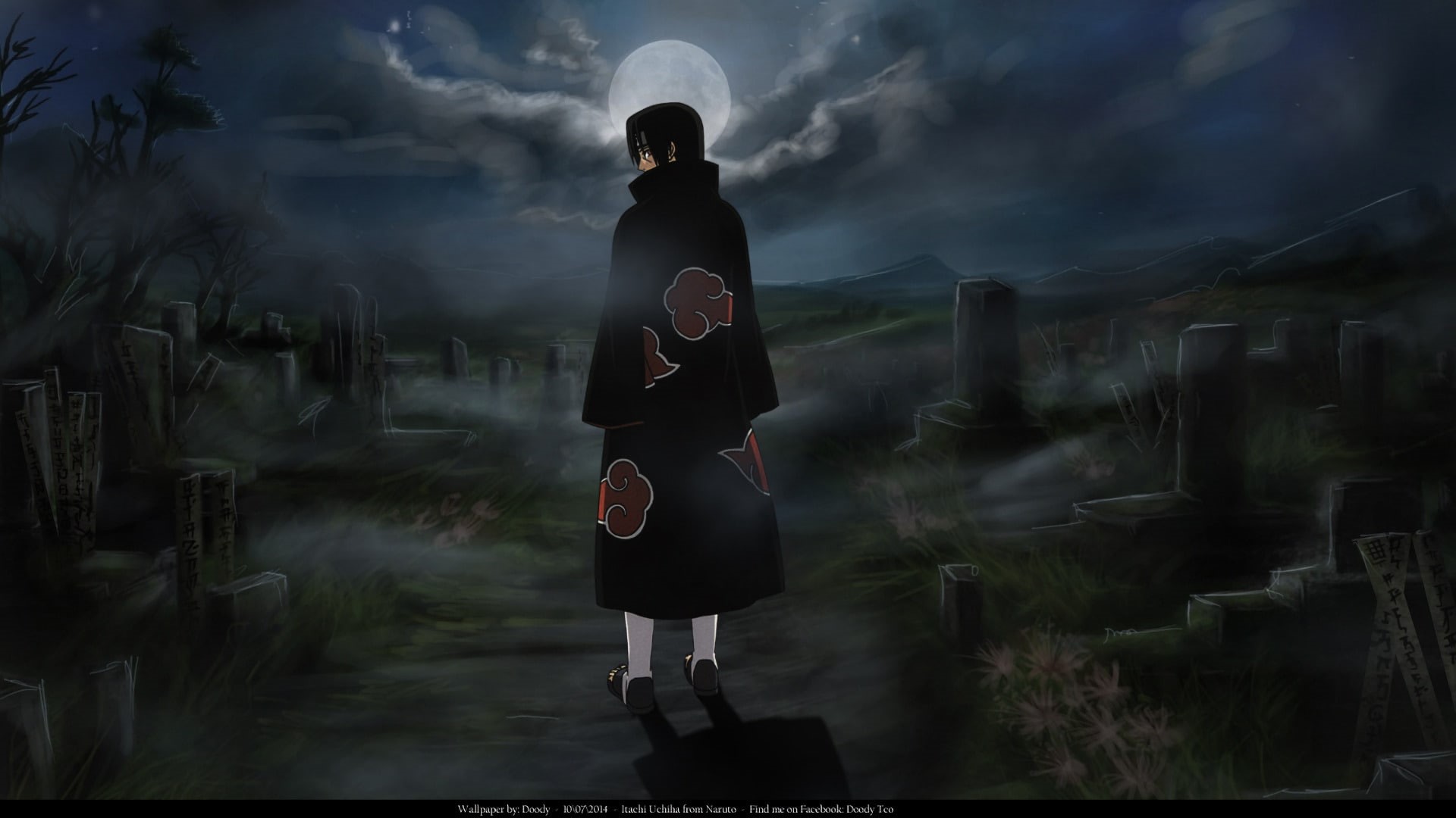 Anime, Itachi Uchiha, Naruto, 1080P, HD Wallpaper