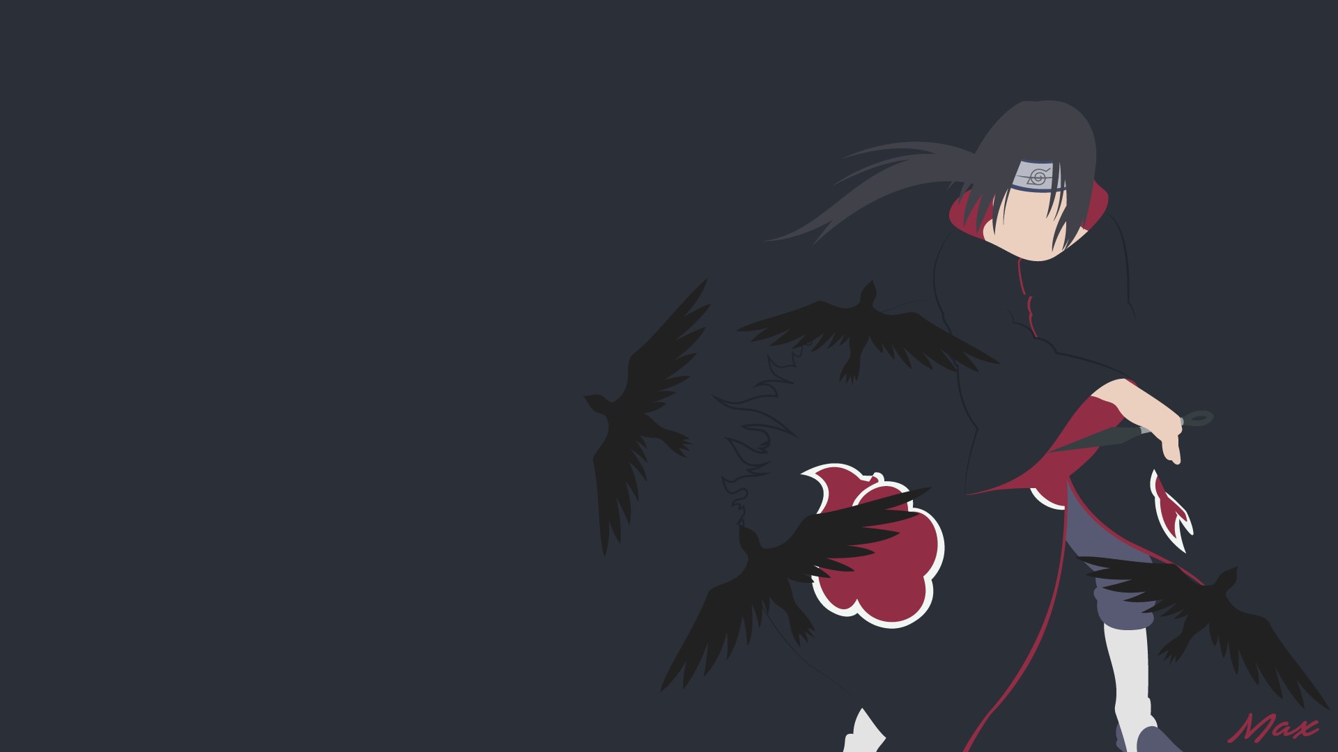 Naruto, 1080P, Itachi Uchiha, Anime, HD Wallpaper
