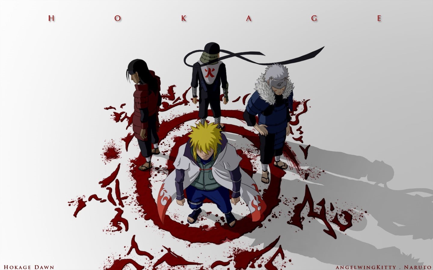 Hokage, backgrounds, naruto, Tobirama Senju, Hashirama Senju, hokages, decoration, spirituality, people, representation, anime, Hiruzen Sarutobi, creativity, HD Wallpaper