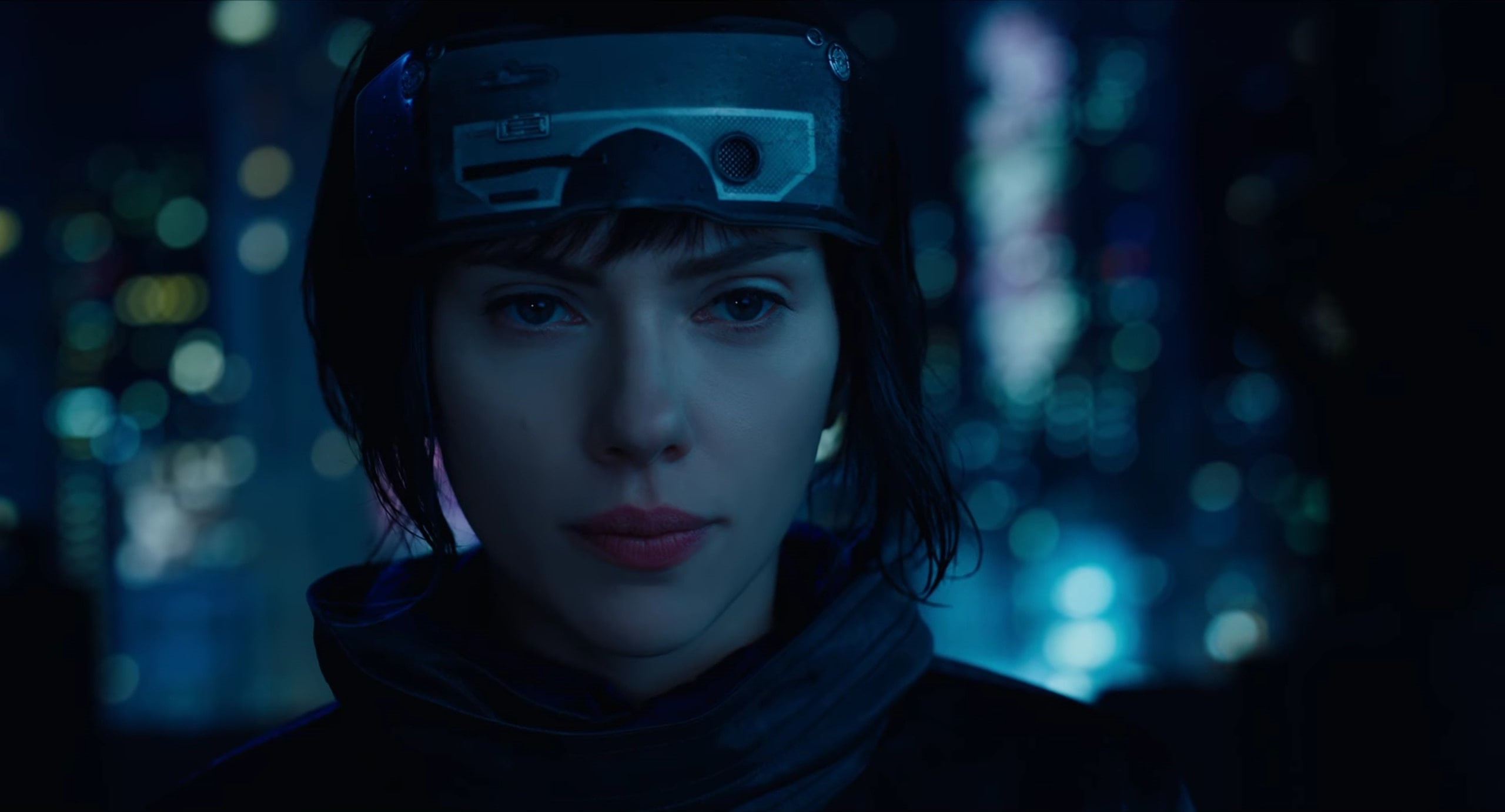 Scarlett Johansson, movies, 2K, Ghost in the Shell, Ghost in the Shell (Movie), Kusanagi Motoko, HD Wallpaper