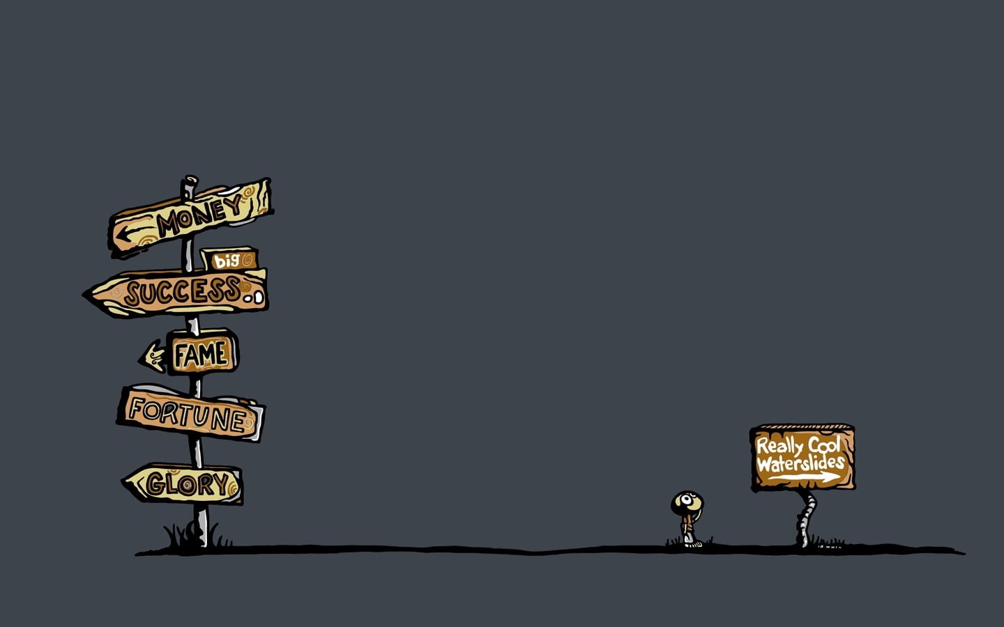 computer Graphic, signage, illuminated, motivational, western script, outdoors, no people, road sign, minimalism, nature, communication, still life, simple background, HD Wallpaper