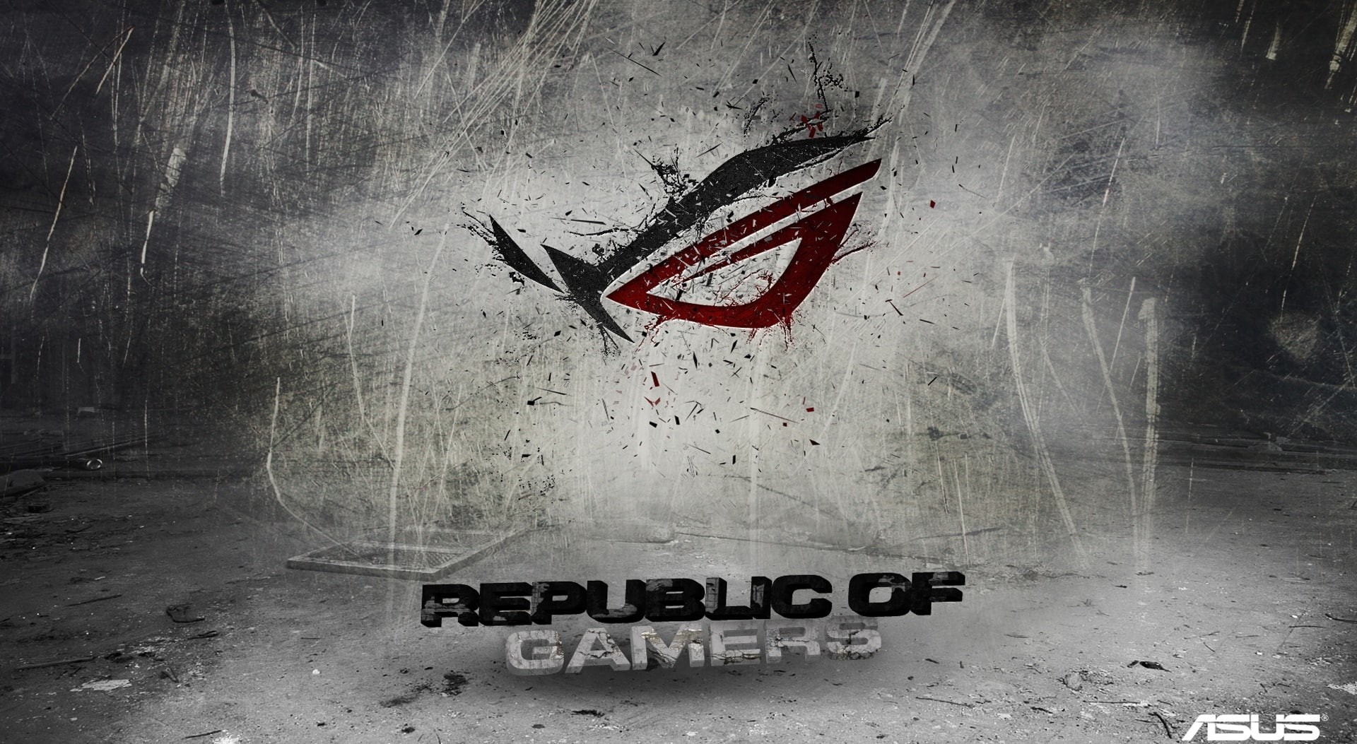  text, concrete, wall, writing, no people, republic of gamers, Background, close-up, horror, western script, creativity, communication, capital letter, HD Wallpaper