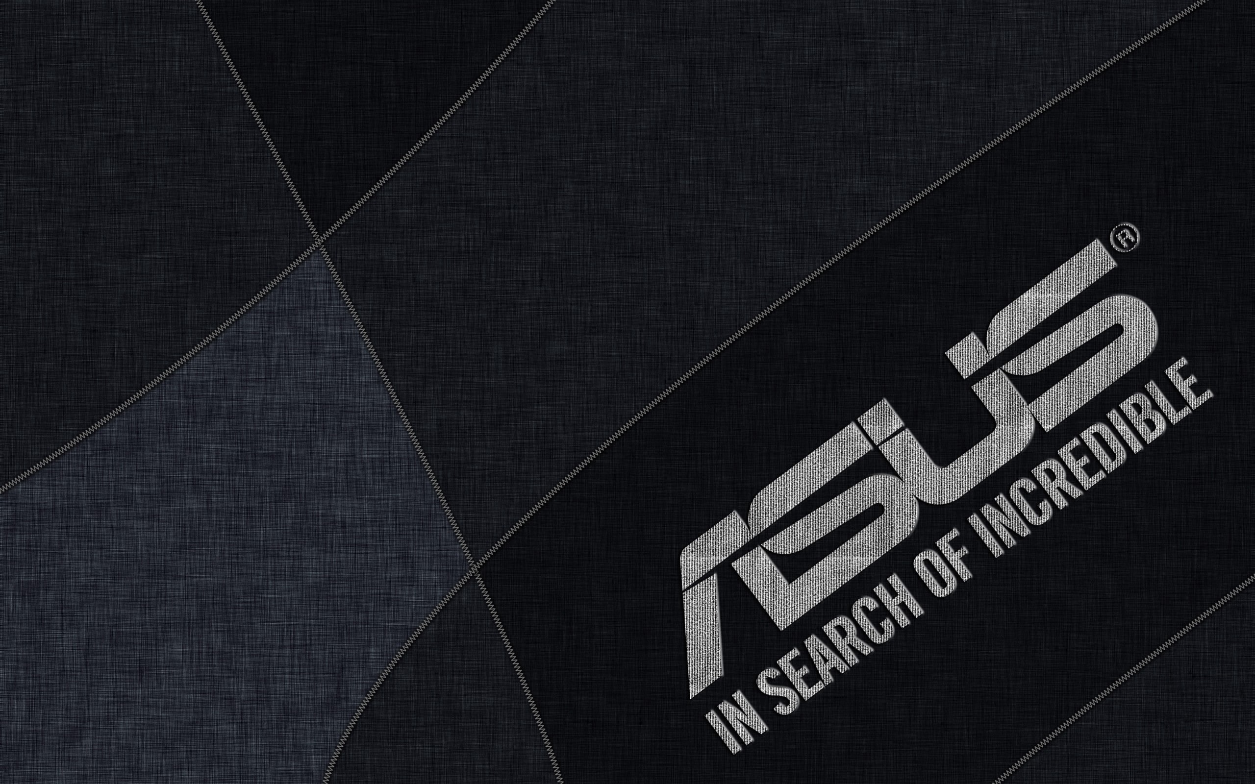 2K, ASUS, logo, digital art, HD Wallpaper