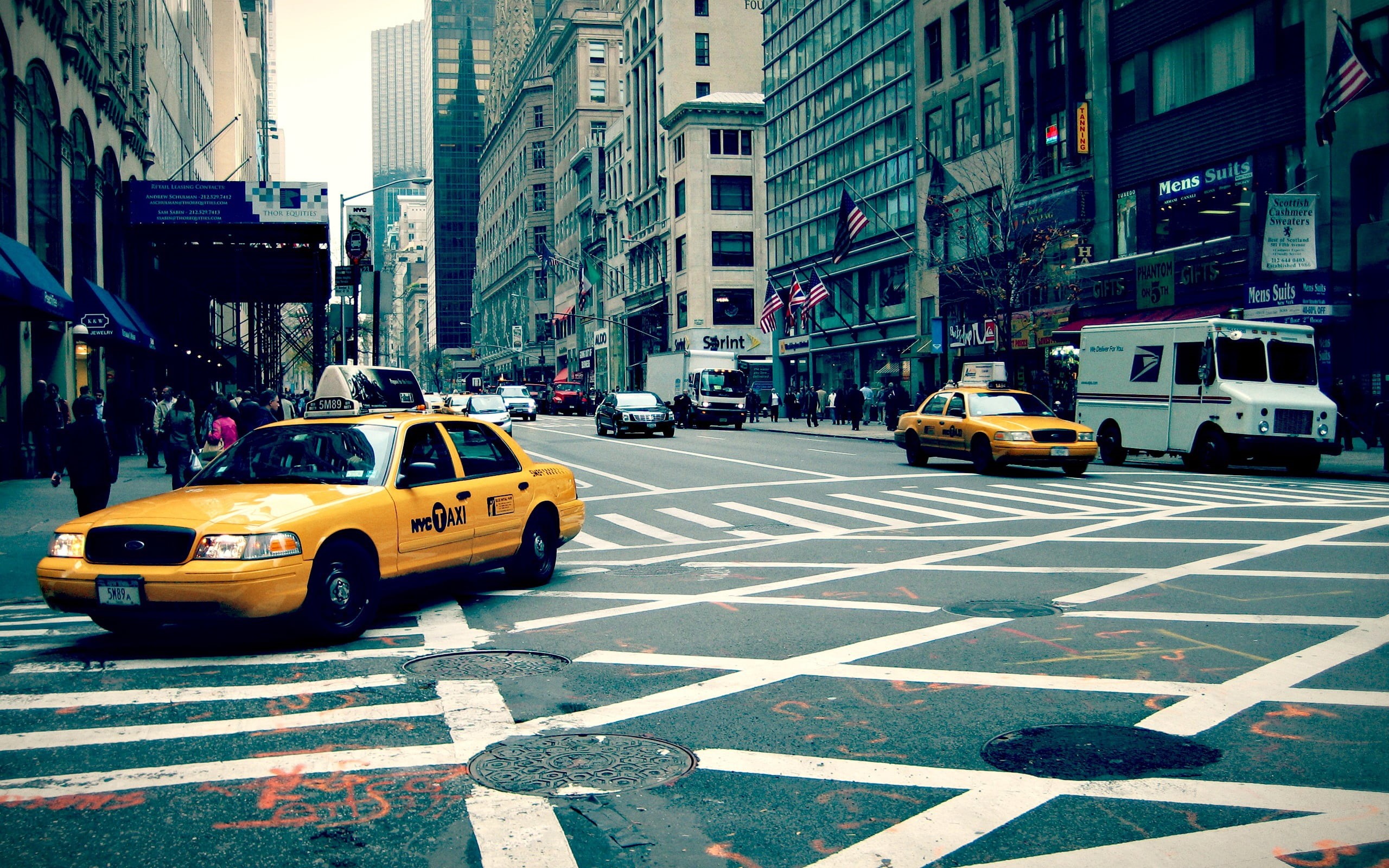 manhattan - New York City, city Street, architecture, travel Destinations, times Square - Manhattan, new york, road marking, marking, avenue, transportation, HD Wallpaper