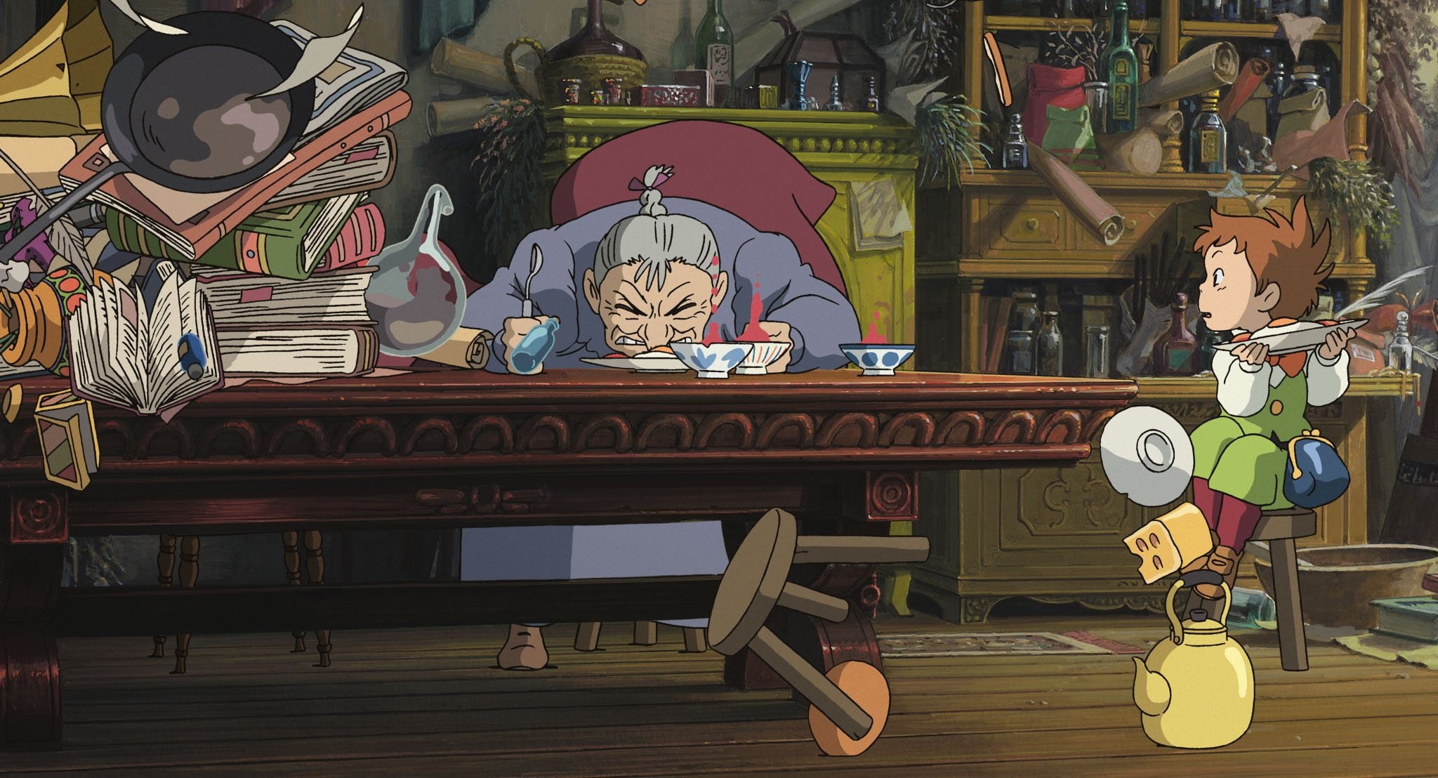 1080P, castle, howl 039 s, moving, HD Wallpaper