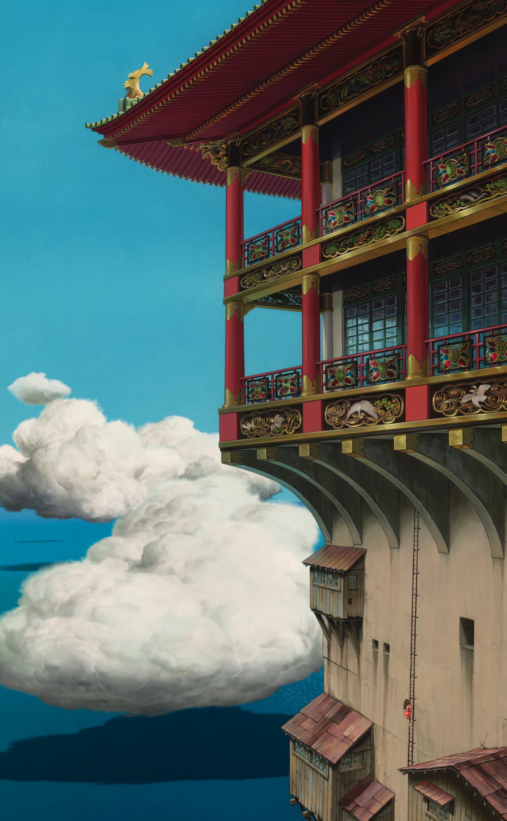 anime, Spirited Away, Studio Ghibli, Hayao Miyazaki, 2K, Phone HD Wallpaper