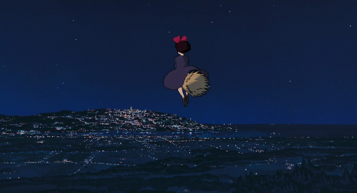 Kikis Delivery Service, Studio Ghibli, 720P, HD Wallpaper