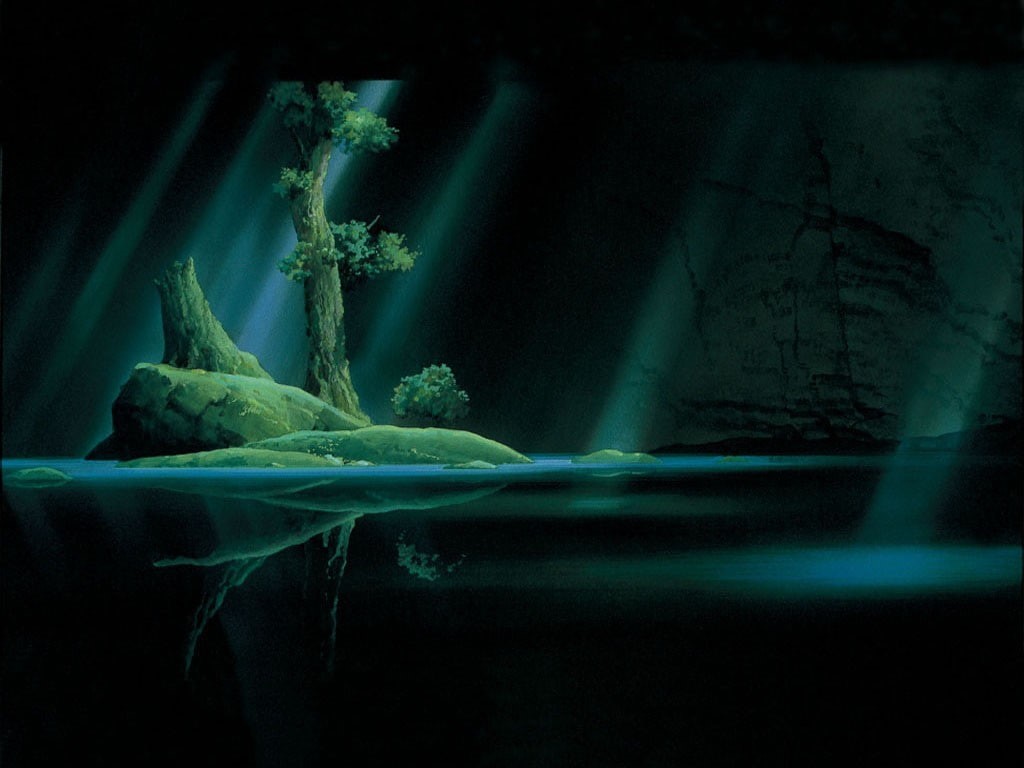 Princess Mononoke, Studio Ghibli, anime, 480P, HD Wallpaper