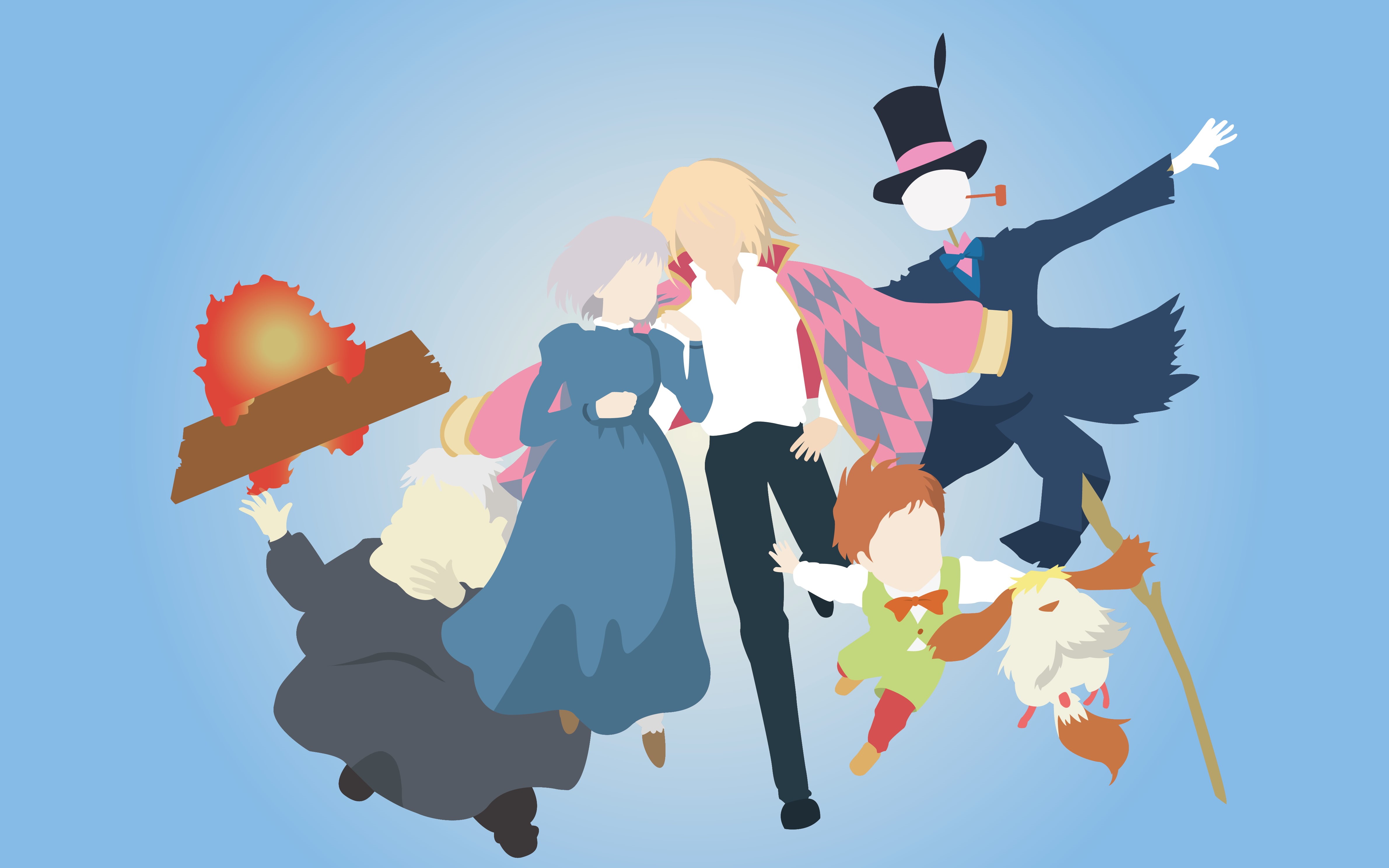 Howls Moving Castle, 4K, Movie, HD Wallpaper
