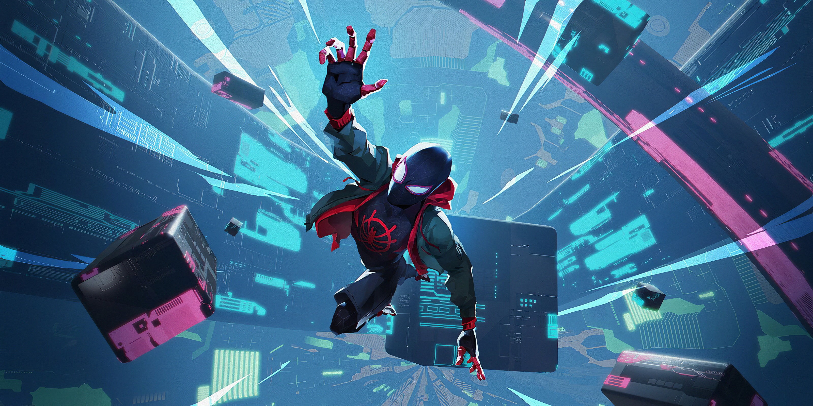 2K, Movie, Miles Morales, Marvel Comics, Spider-Man, Spider-Man: Into The Spider-Verse, HD Wallpaper