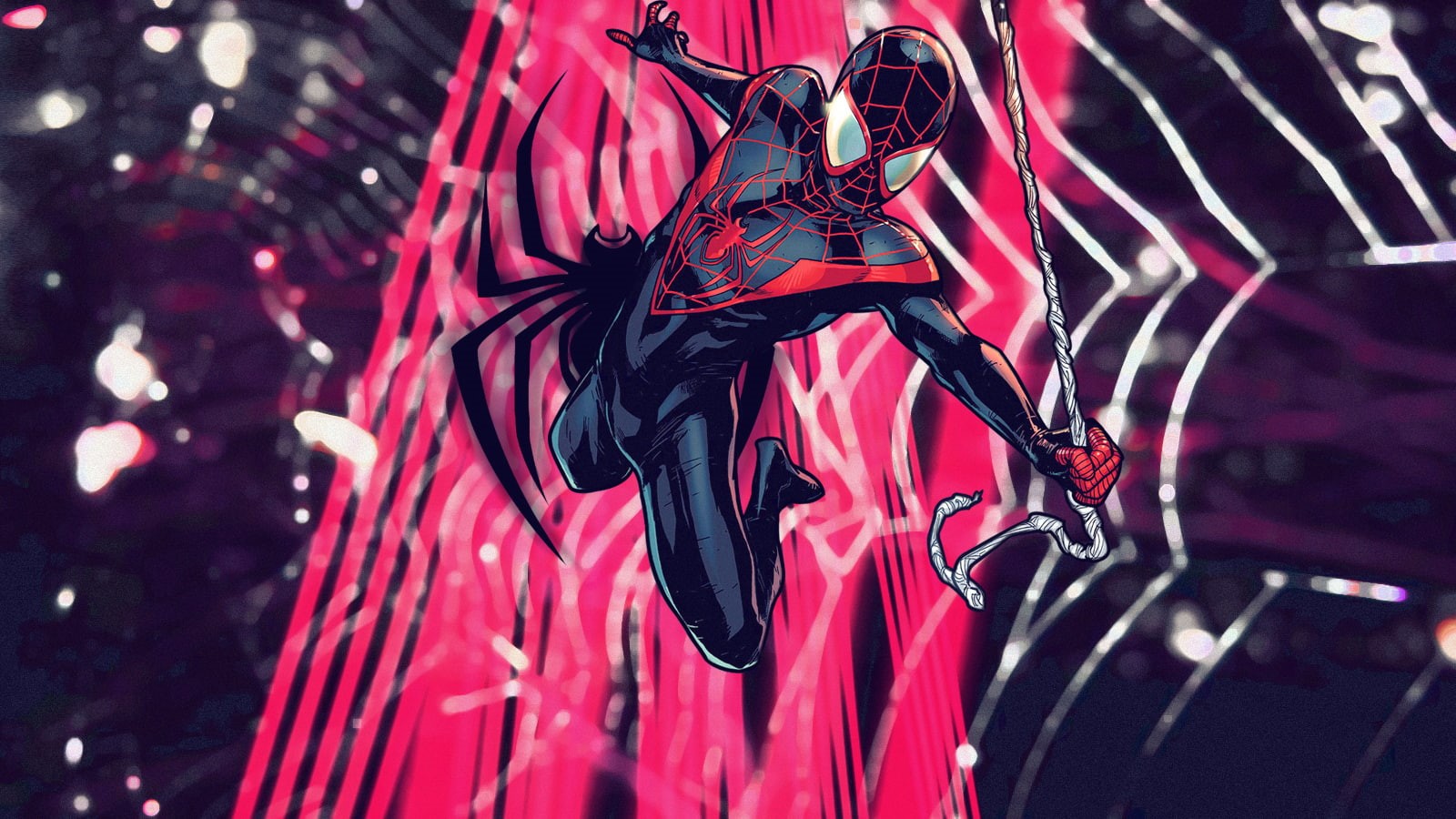 Miles Morales, Spider-Man, Marvel Comics, 720P, HD Wallpaper