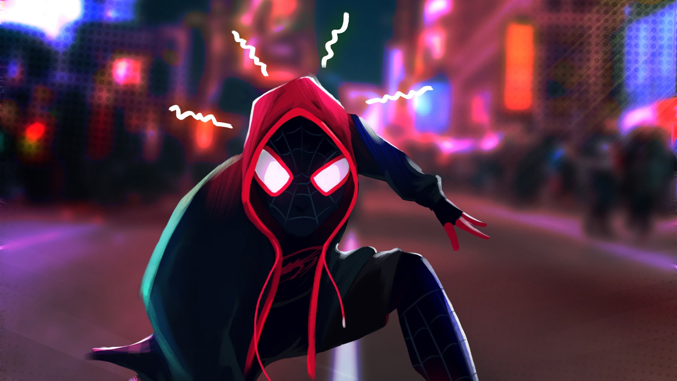 Spider-Man, Movie, 1080P, Miles Morales, Spider-Man: Into The Spider-Verse, HD Wallpaper