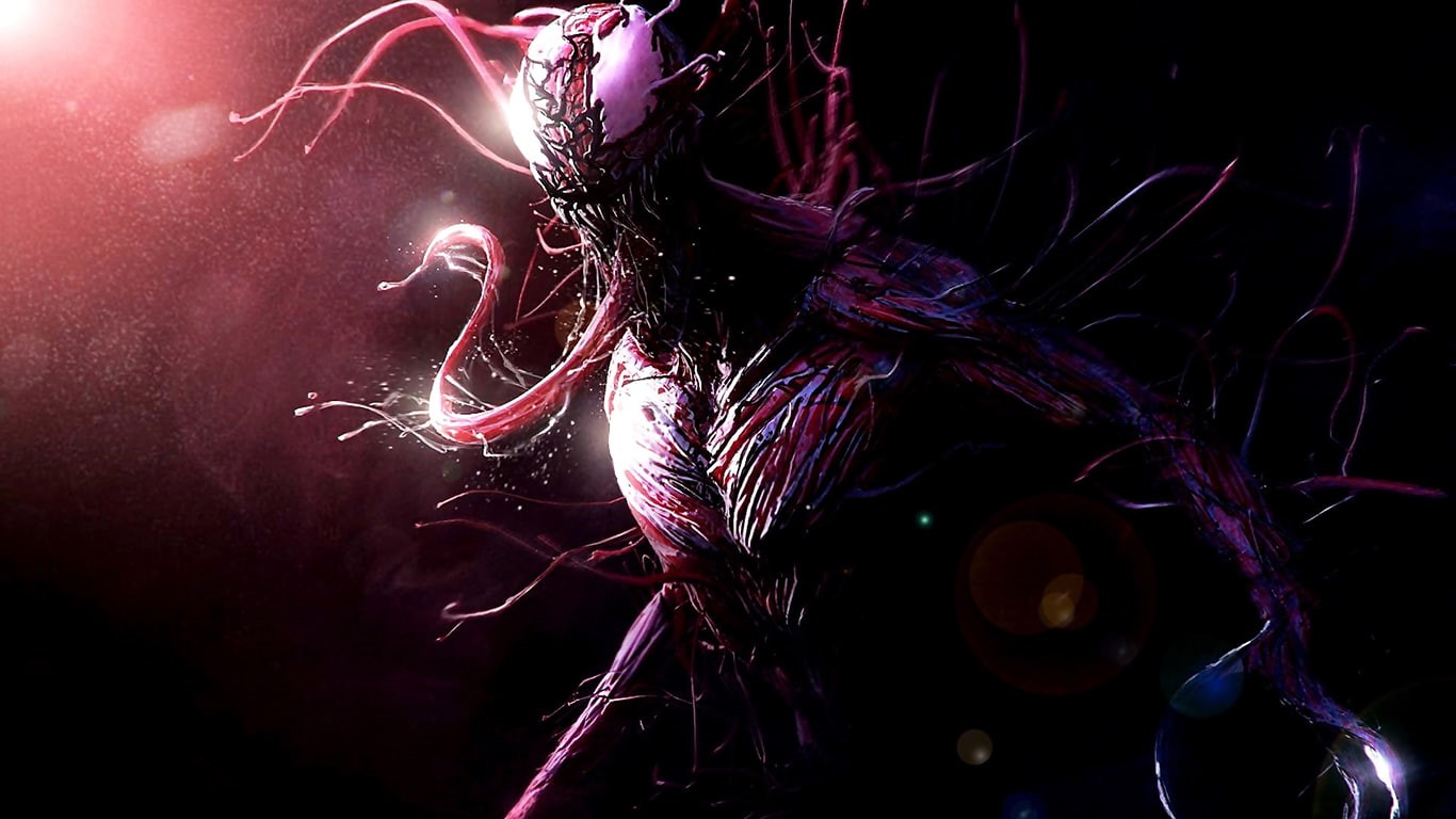 cartoon/comic, spider, marvel, 720P, hd, carnage, man, HD Wallpaper