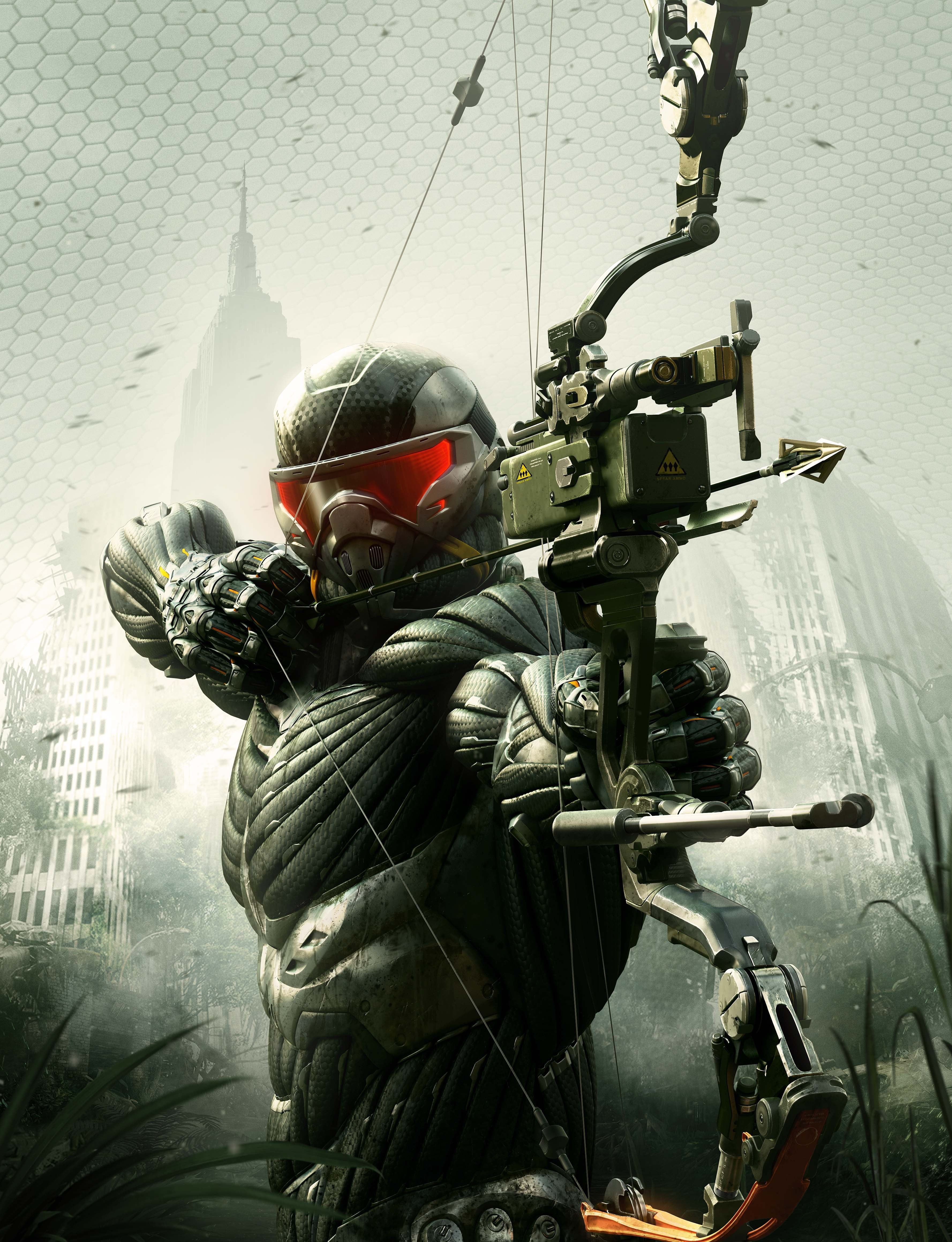war, clothing, machine gun, army helmet, military, armed forces, army soldier, 4K, Crysis 3, military uniform, shooting a weapon, helmet, gun, Phone HD Wallpaper