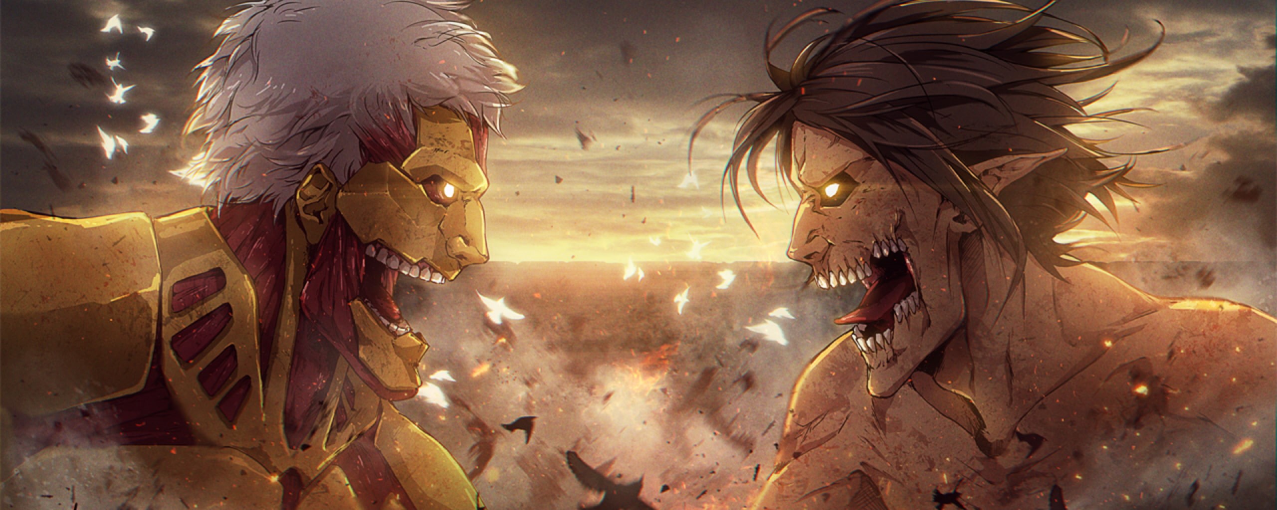 screen, anime, dual, monitor, 2K, widescreen, multi, HD Wallpaper
