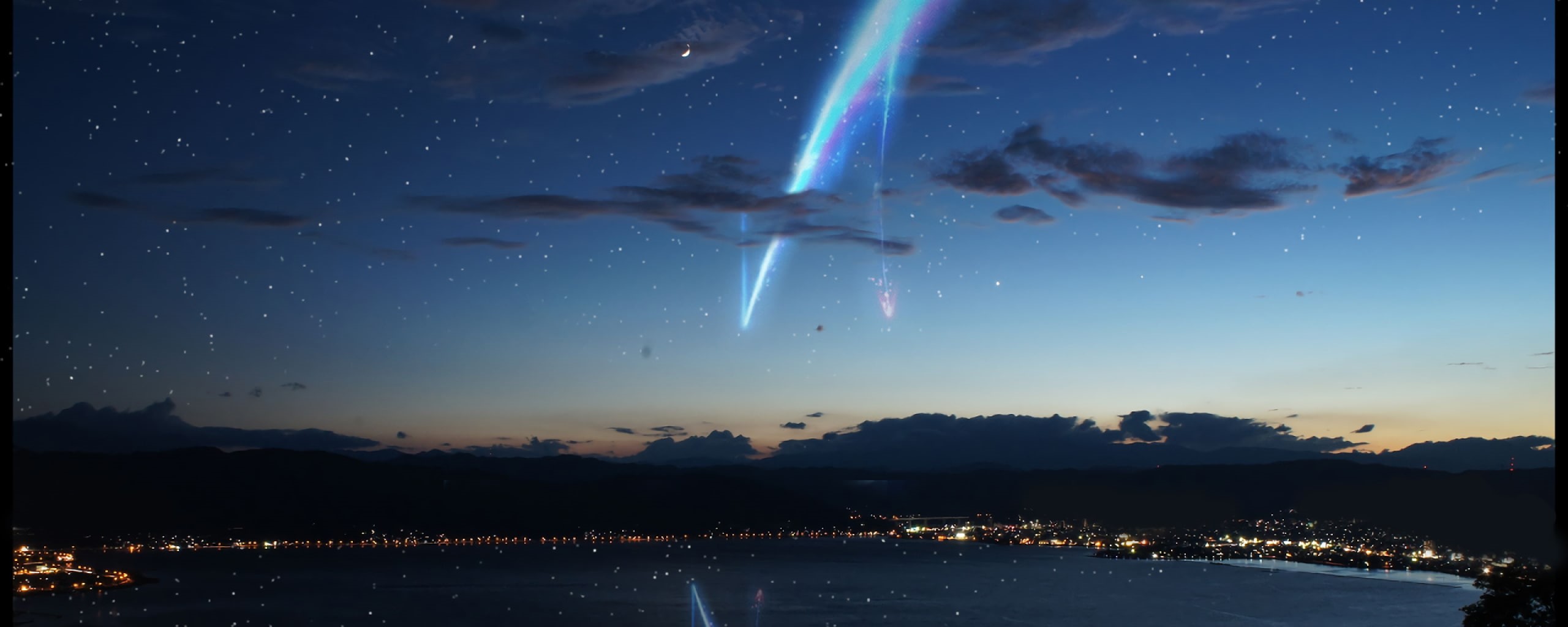 widescreen, dual, anime, 2K, screen, monitor, multi, HD Wallpaper