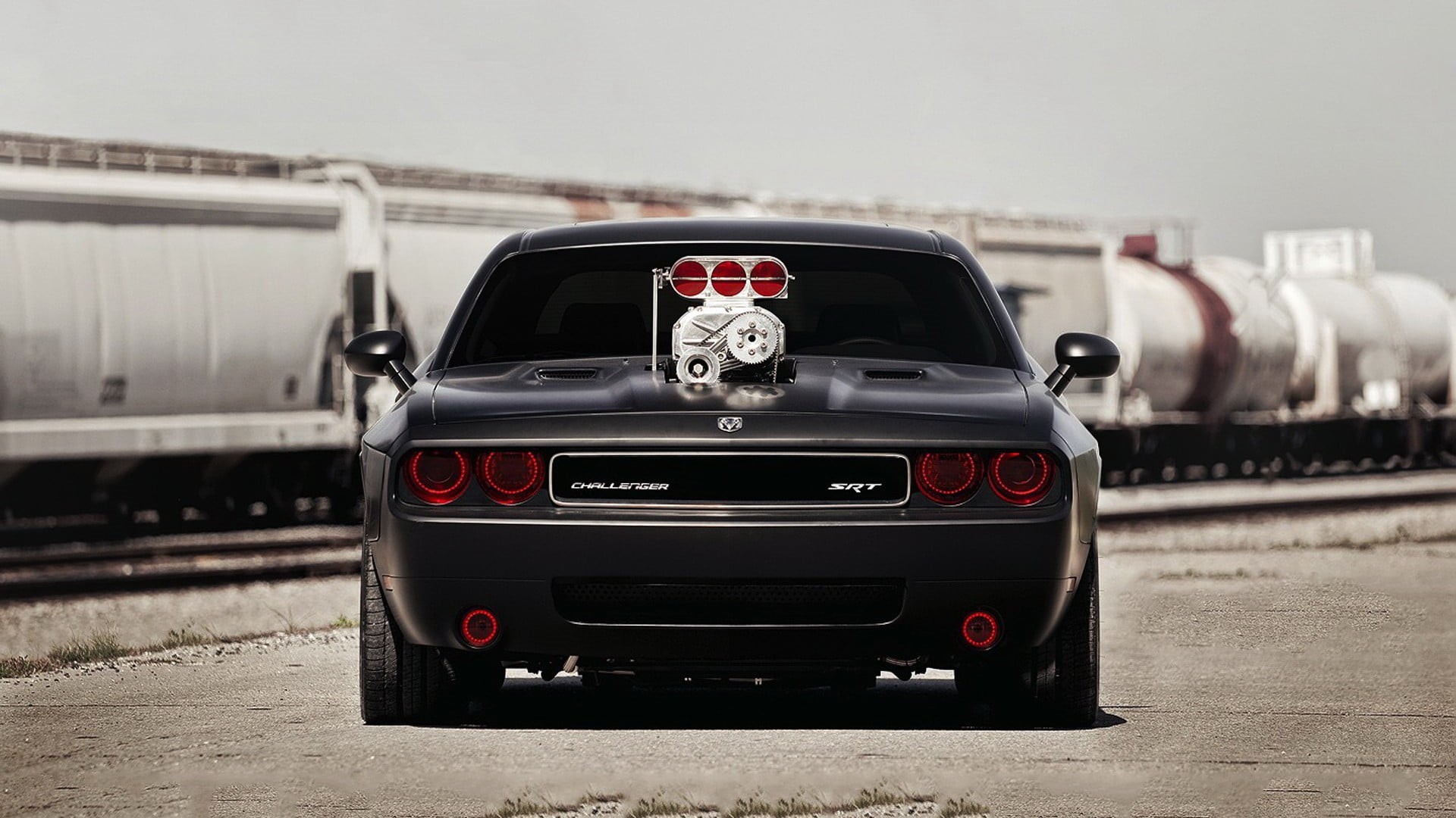 car, truck, rail transportation, modern, mode of Transport, front View, no People, street, outdoors, black cars, 1080P, sports Utility Vehicle, transportation, HD Wallpaper