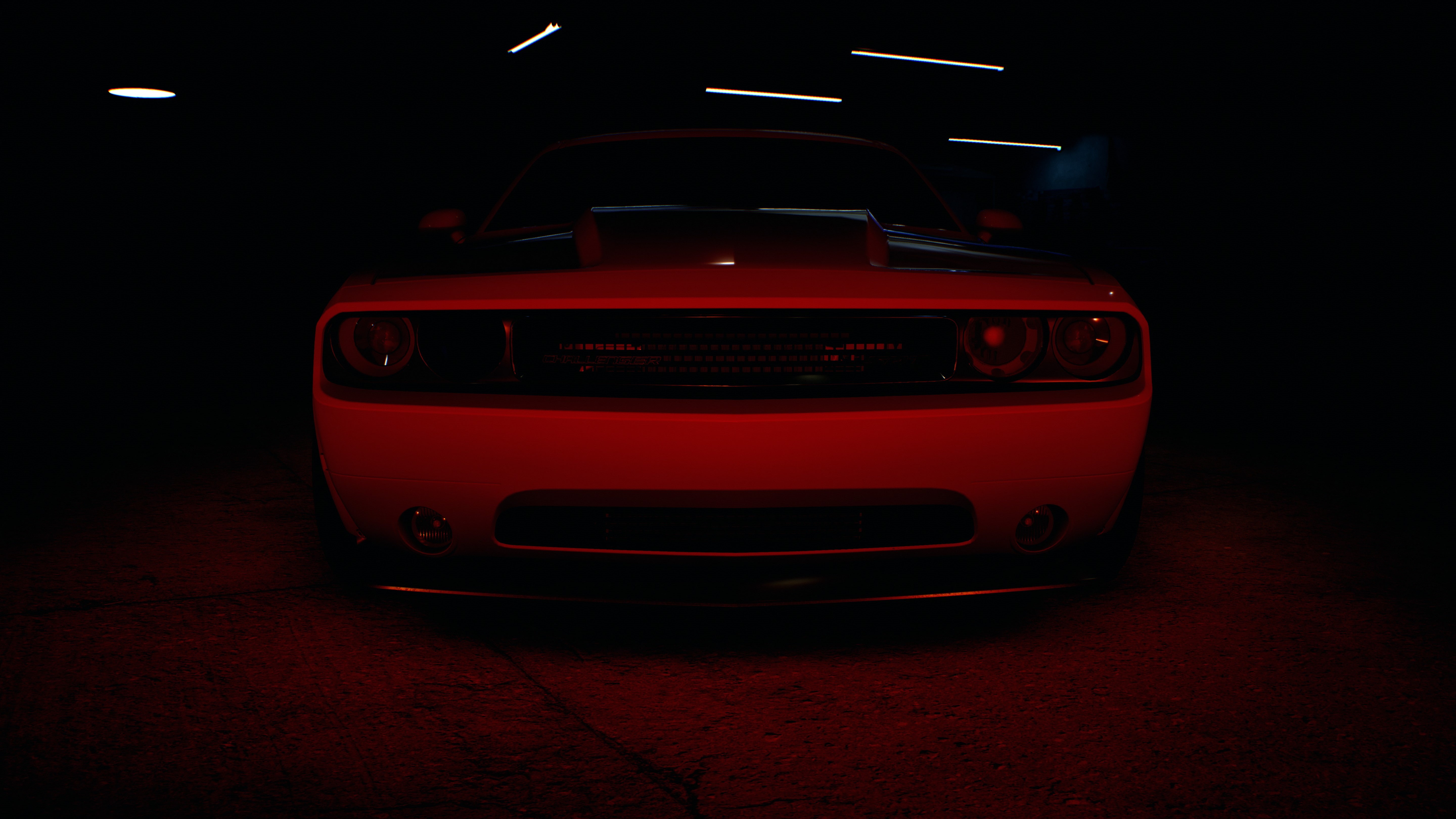 Dodge Challenger, red, Need for Speed, 5K, HD Wallpaper